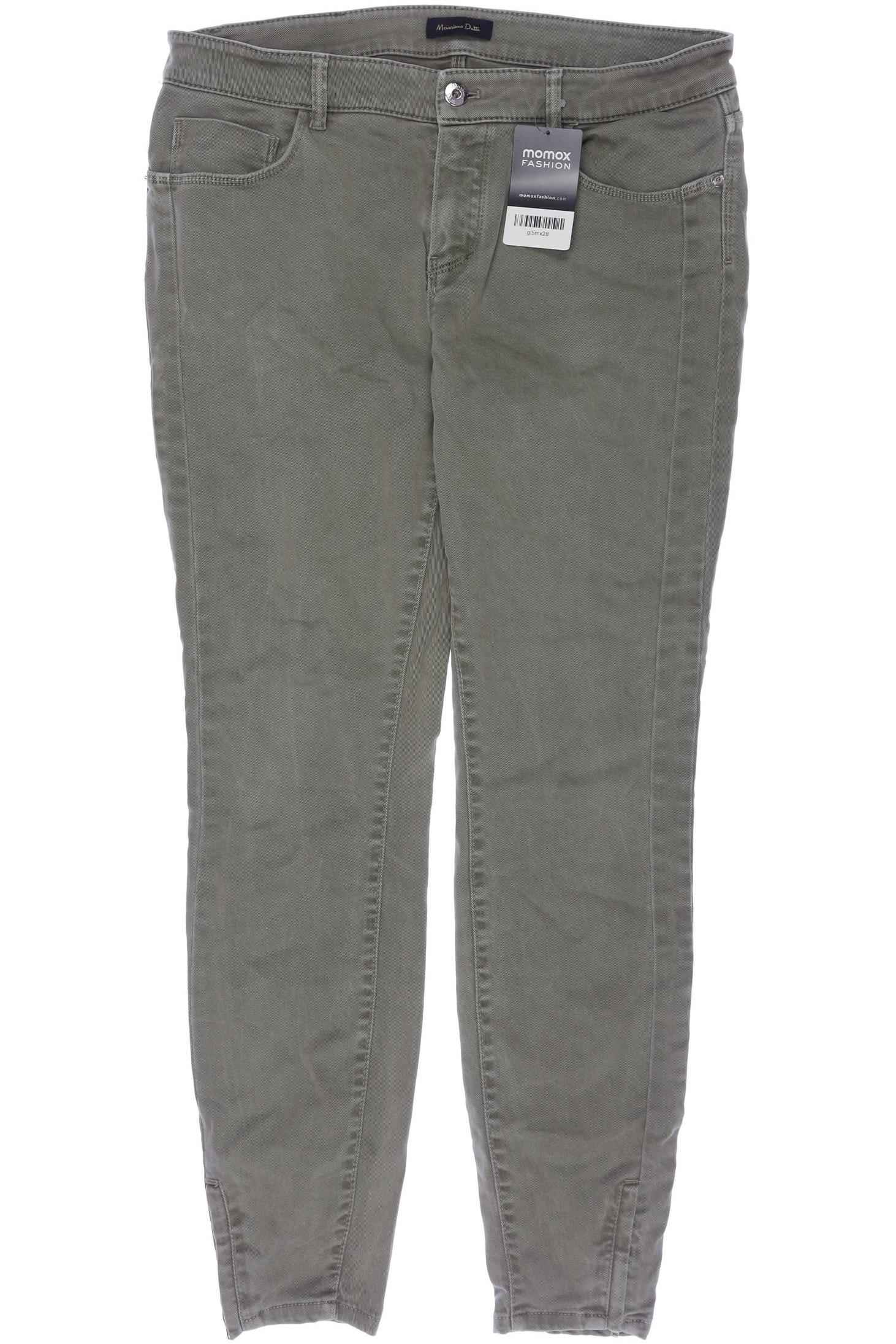 

Massimo Dutti Damen Jeans, grün, Gr. 42