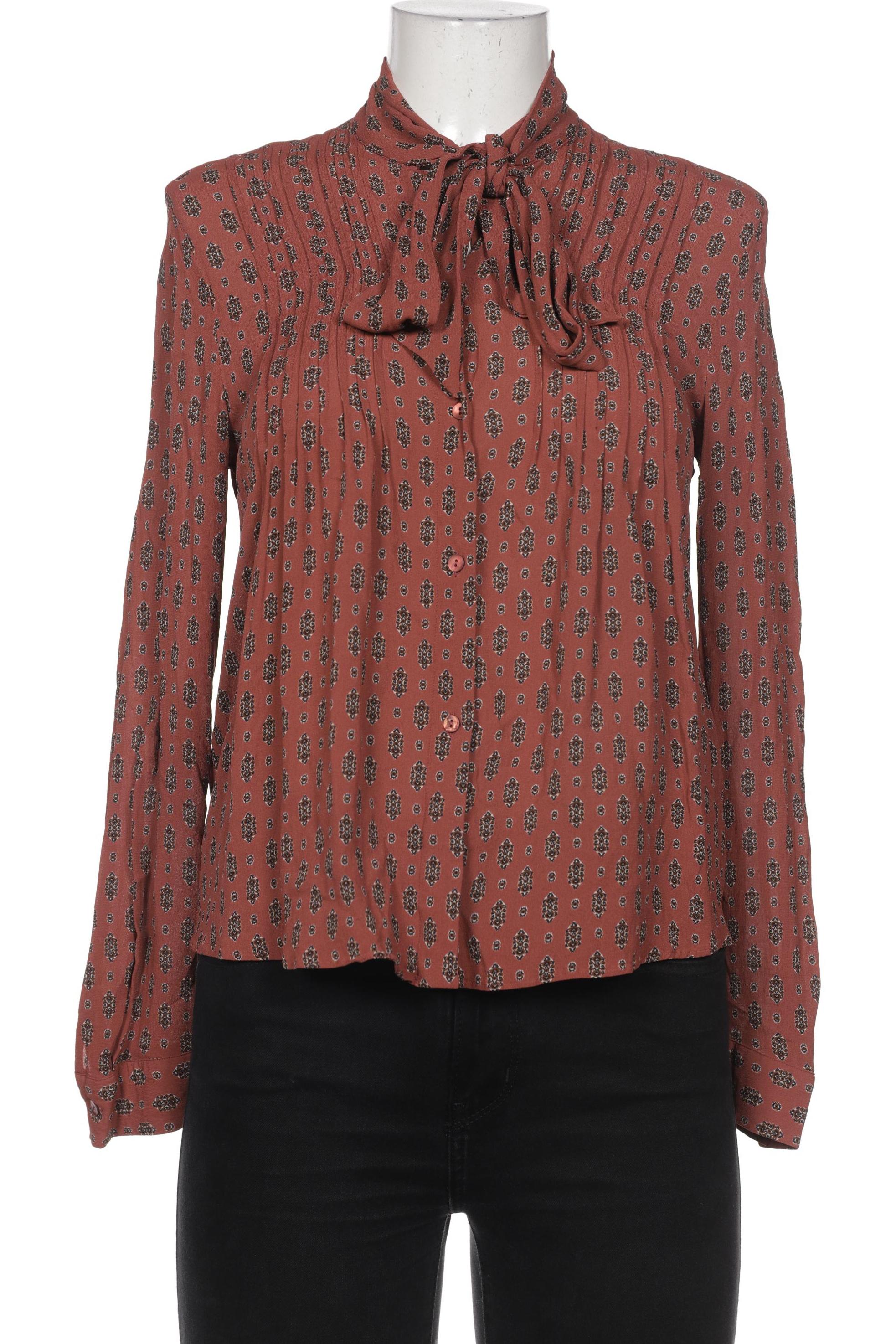 

Massimo Dutti Damen Bluse, braun, Gr. 38