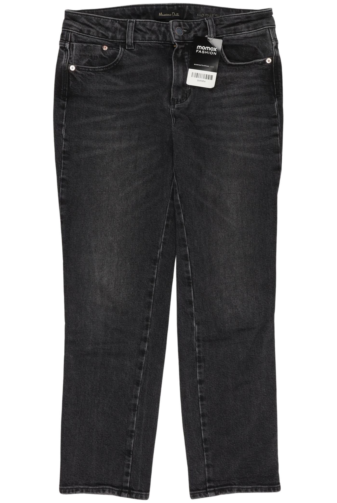 

Massimo Dutti Damen Jeans, grau, Gr. 36