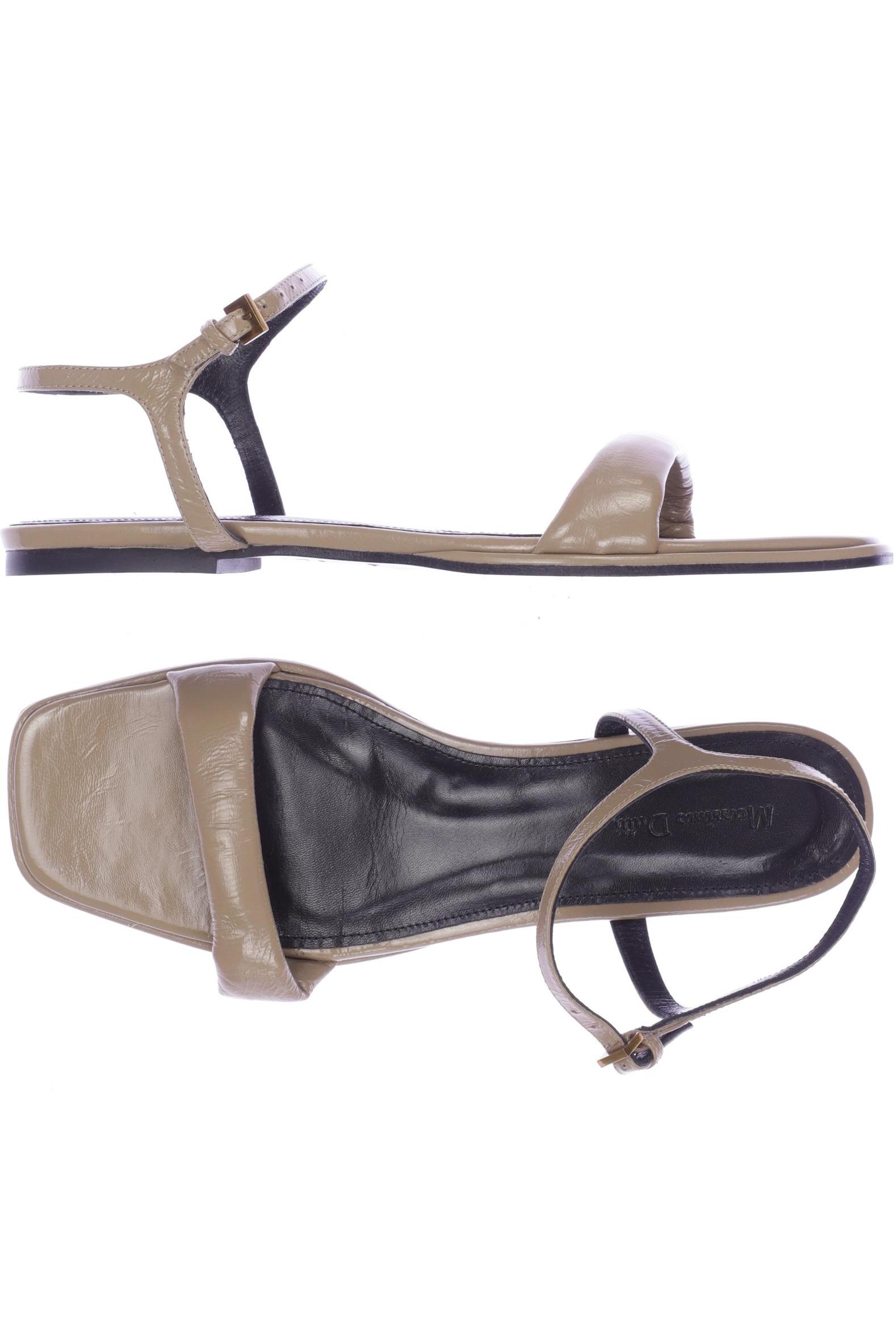 

Massimo Dutti Damen Sandale, beige, Gr. 41