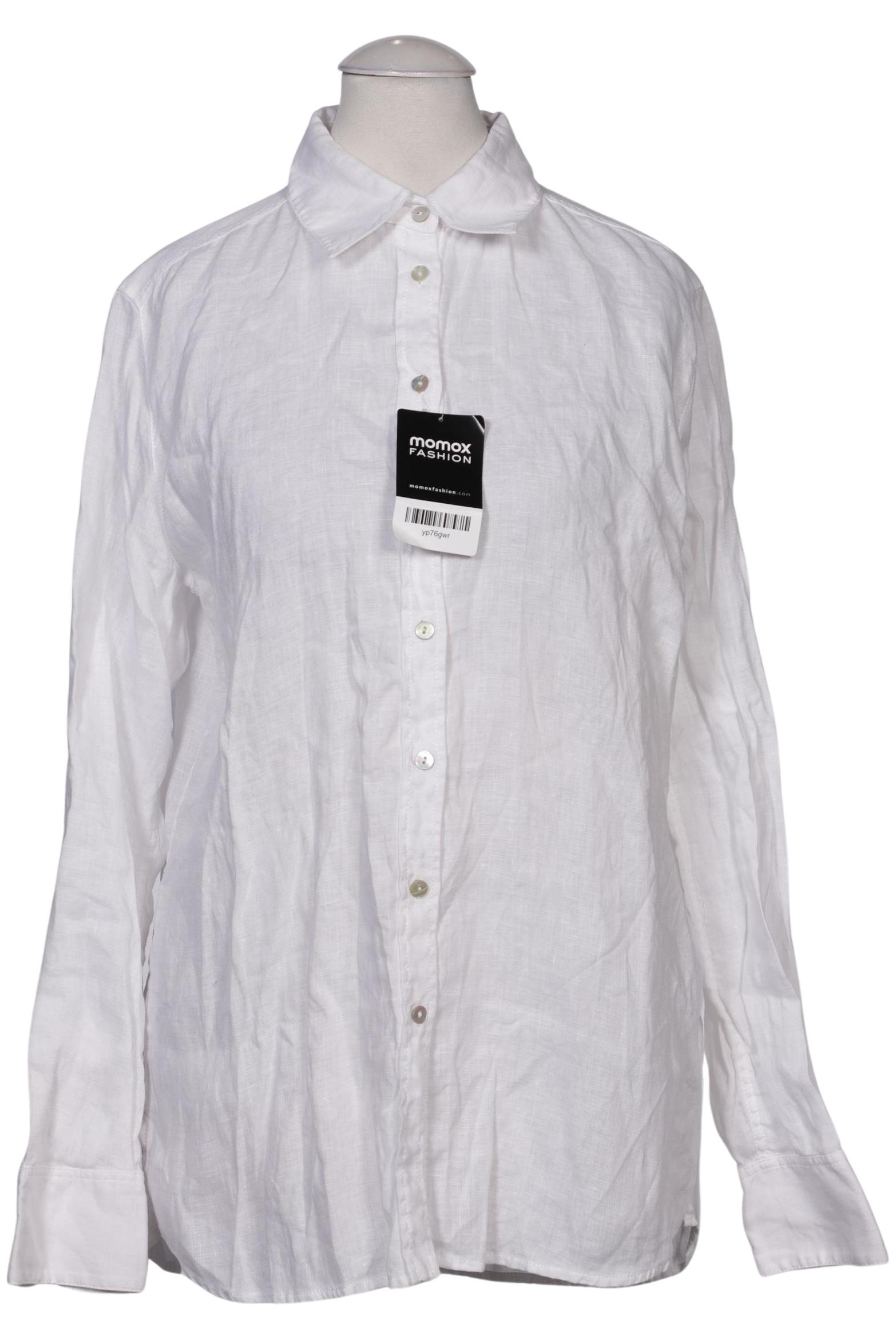 

Massimo Dutti Damen Bluse, weiß, Gr. 34