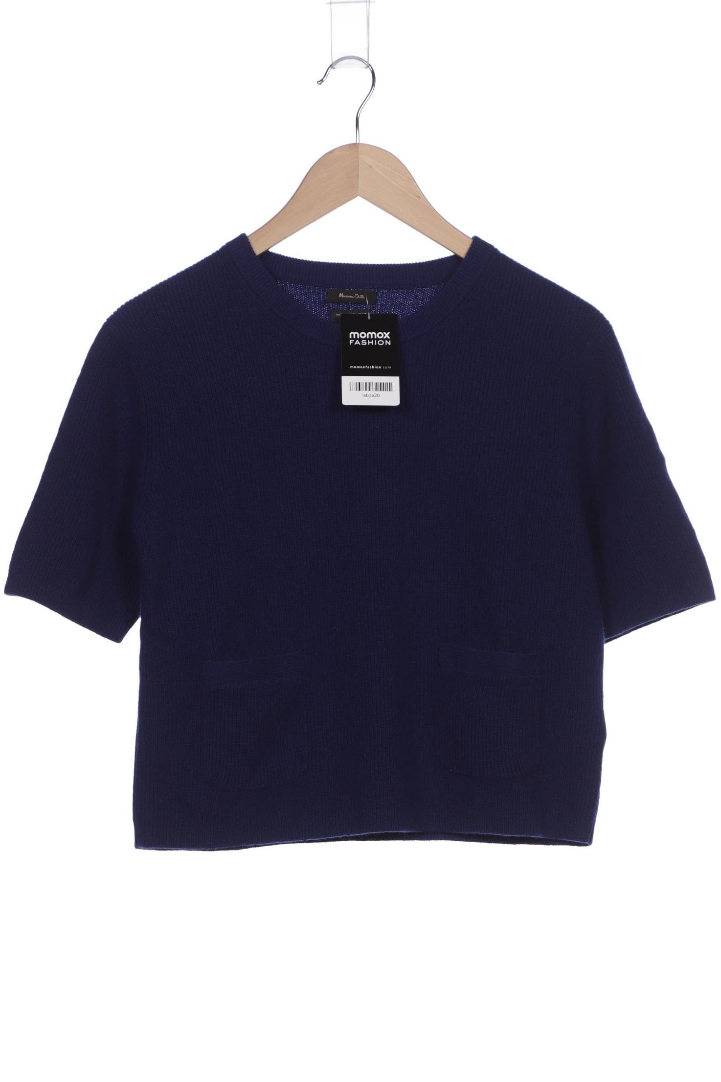 

Massimo Dutti Damen Pullover, marineblau, Gr. 38