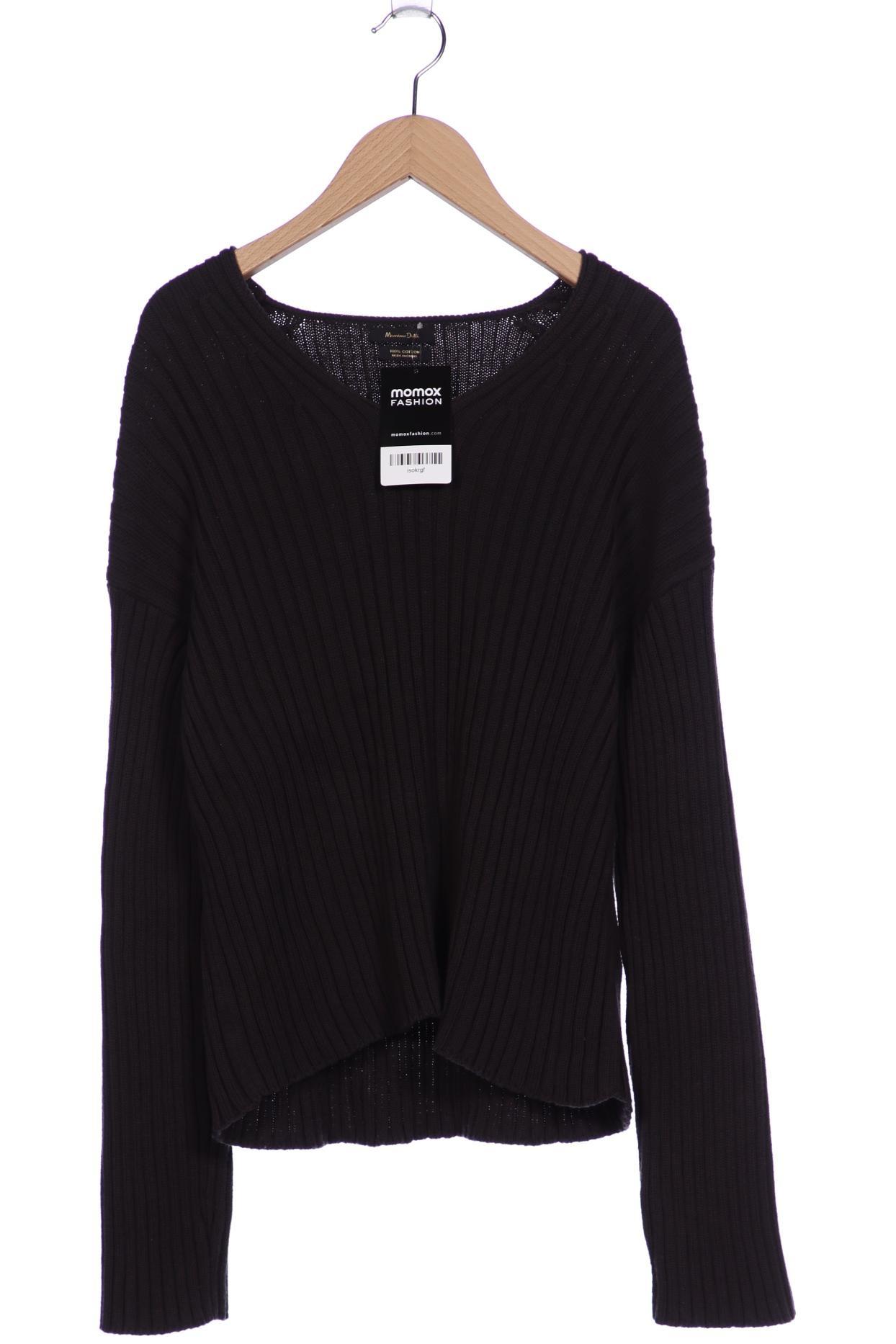 

Massimo Dutti Damen Pullover, grün, Gr. 38