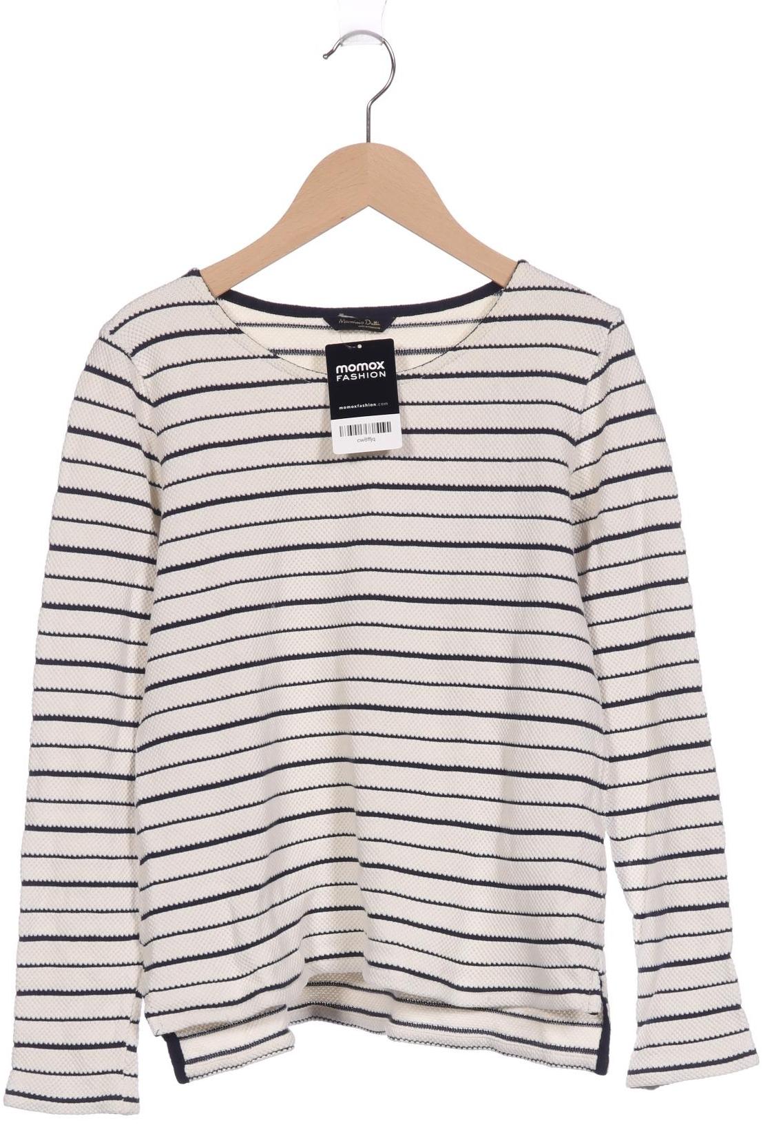 

Massimo Dutti Damen Pullover, cremeweiß, Gr. 38
