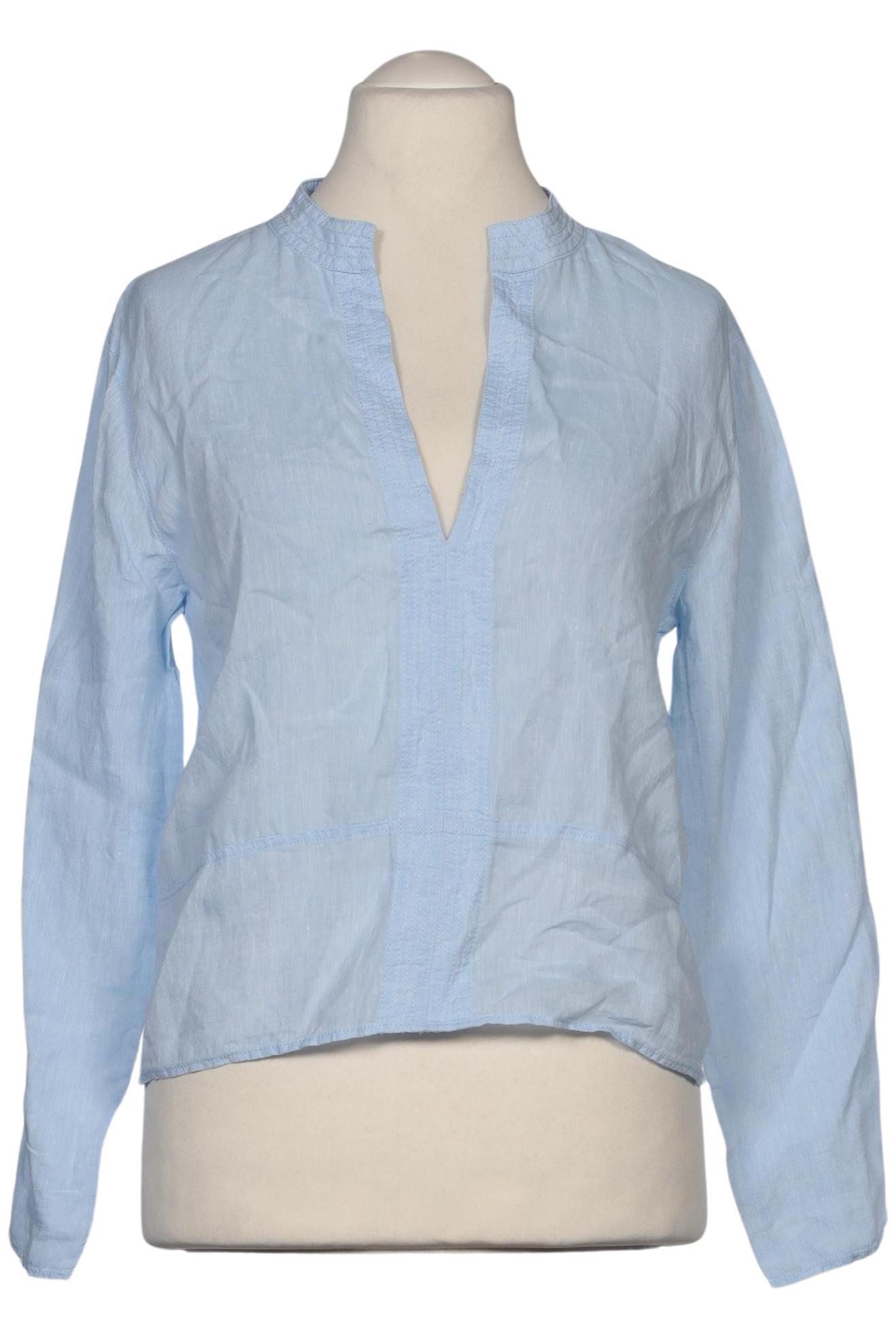 

Massimo Dutti Damen Bluse, hellblau, Gr. 38