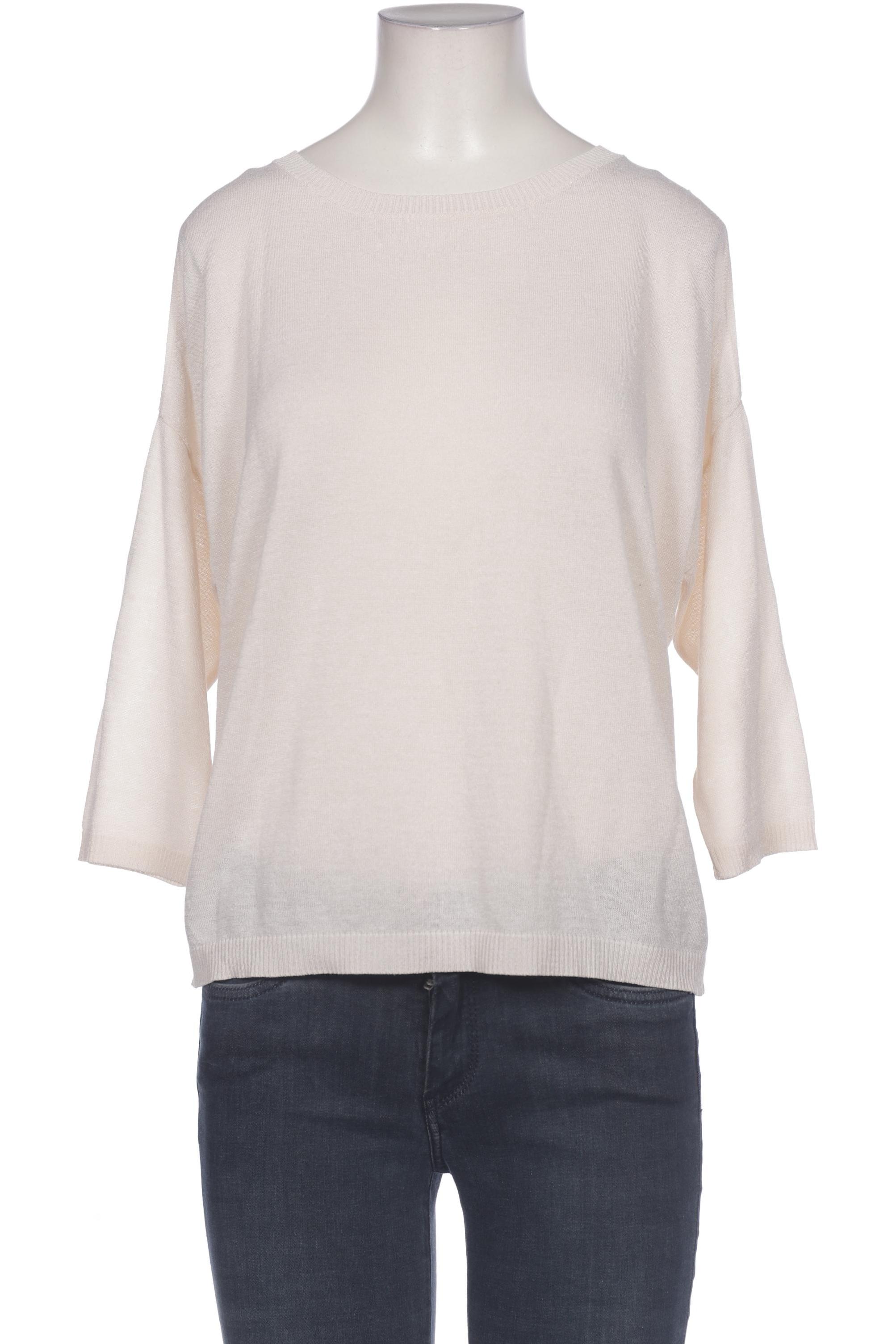 

Massimo Dutti Damen Pullover, cremeweiß, Gr. 38
