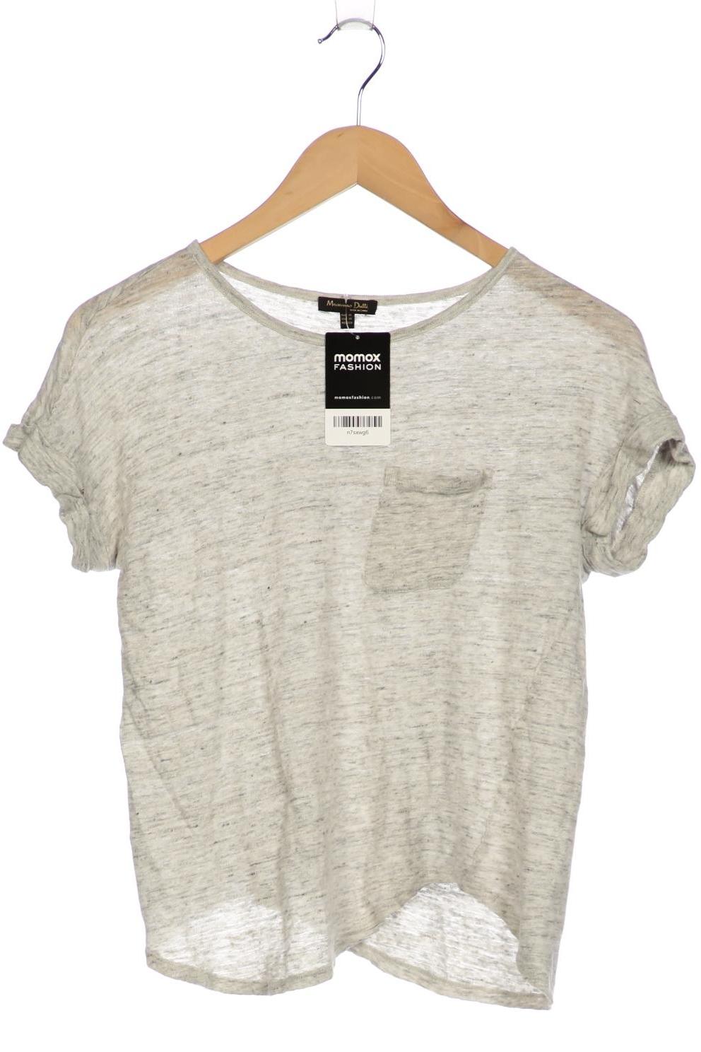 

Massimo Dutti Damen T-Shirt, grau, Gr. 34