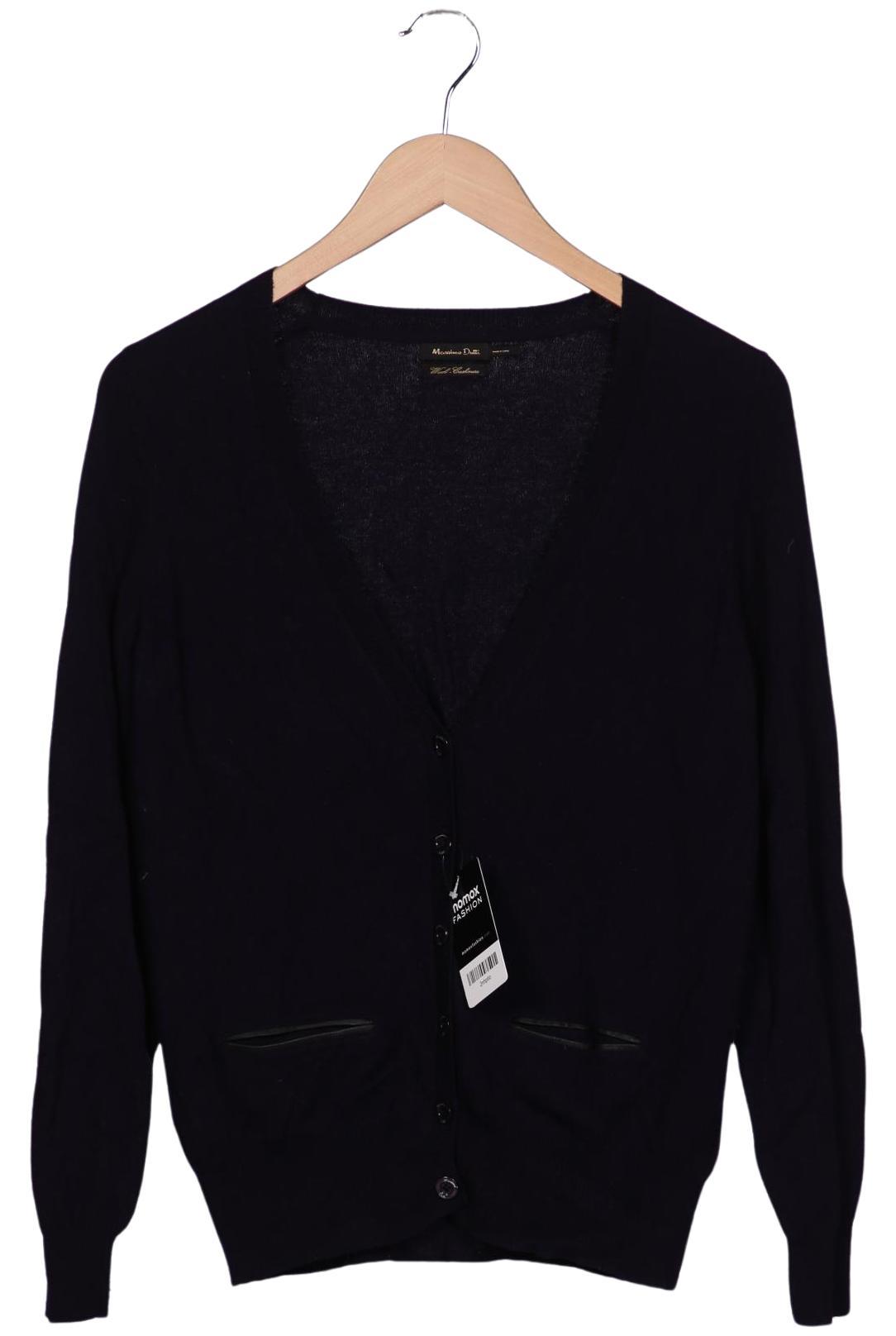 

Massimo Dutti Damen Strickjacke, marineblau, Gr. 38