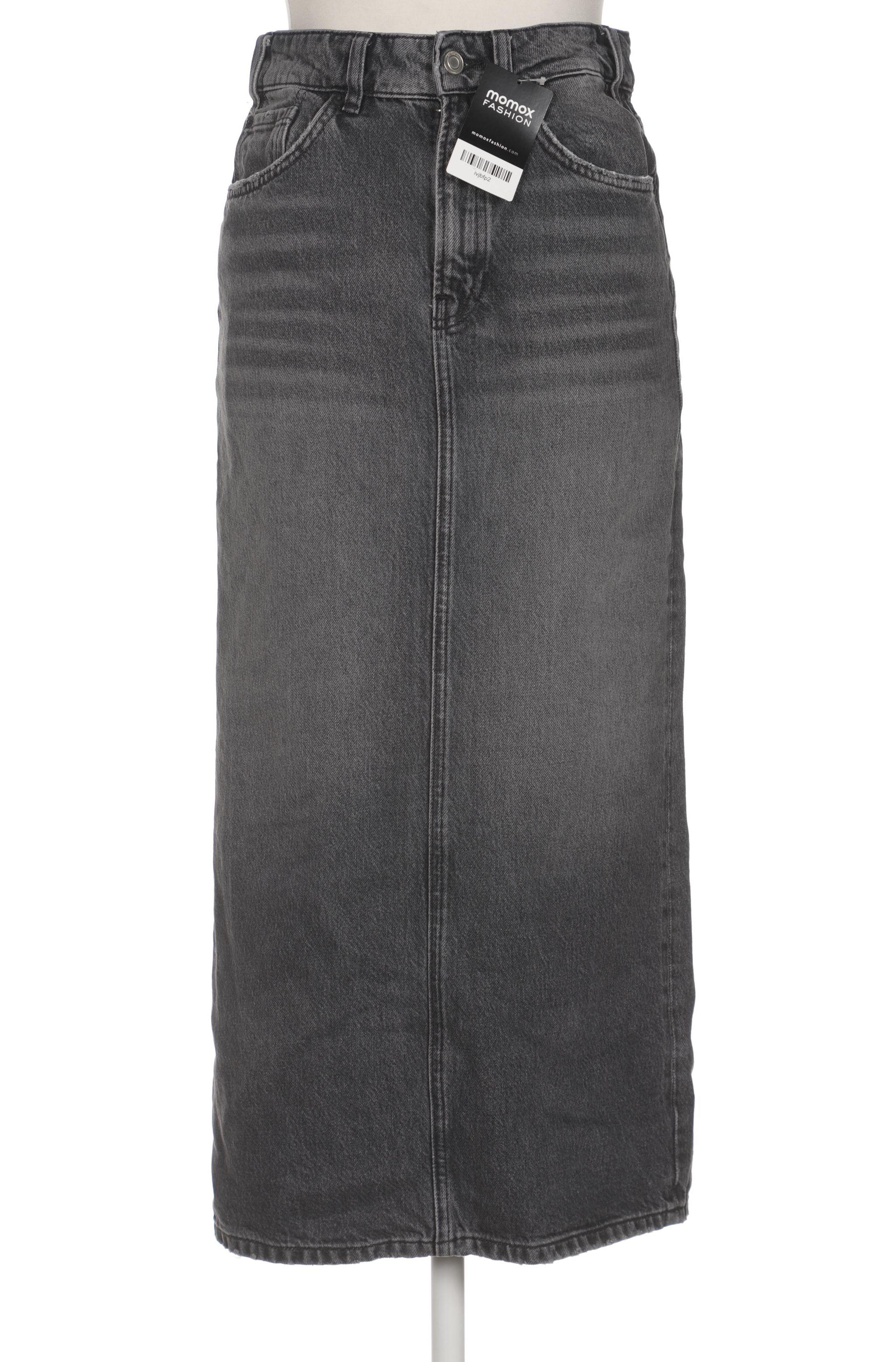 

Massimo Dutti Damen Rock, grau, Gr. 34