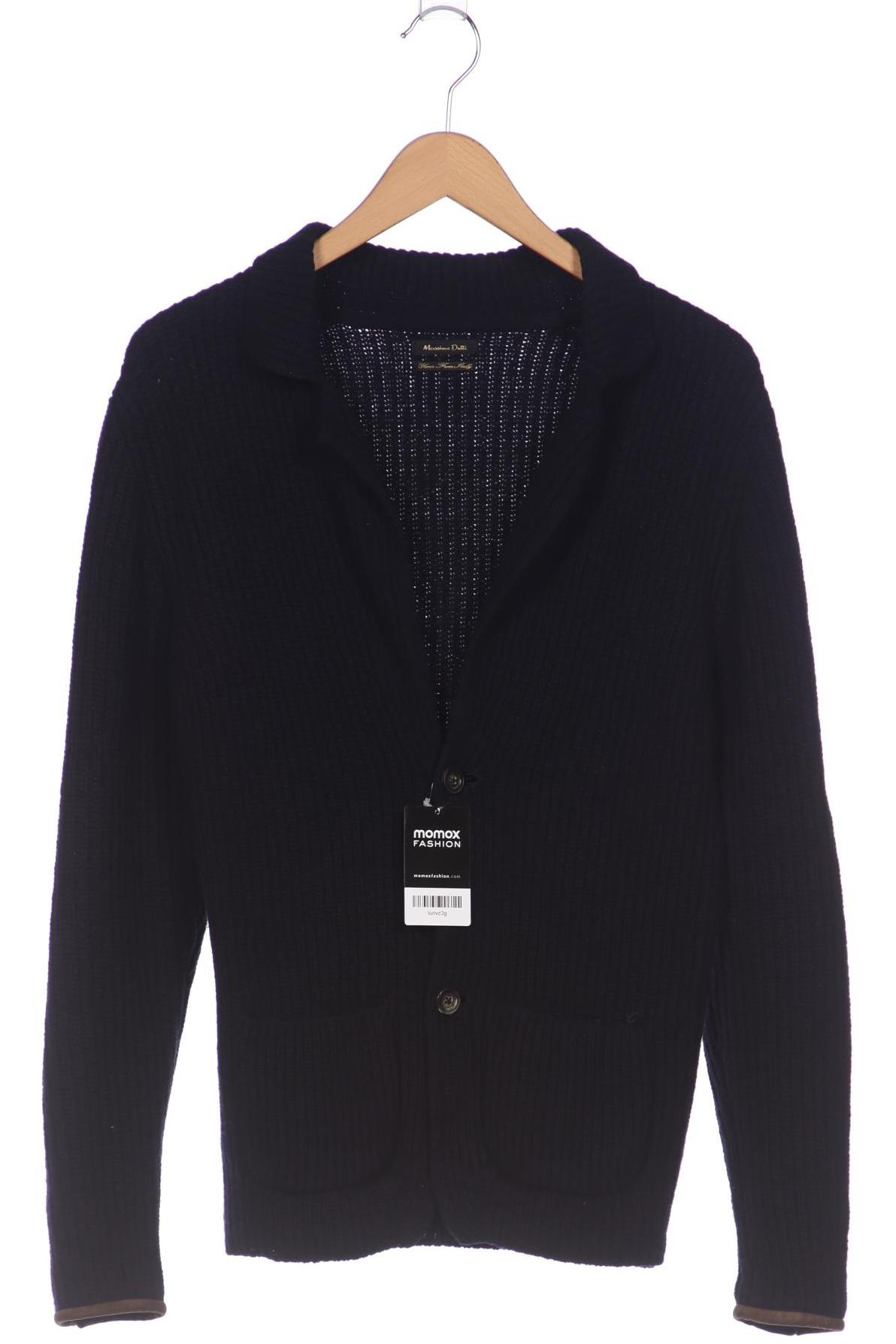 

Massimo Dutti Damen Strickjacke, marineblau, Gr. 38