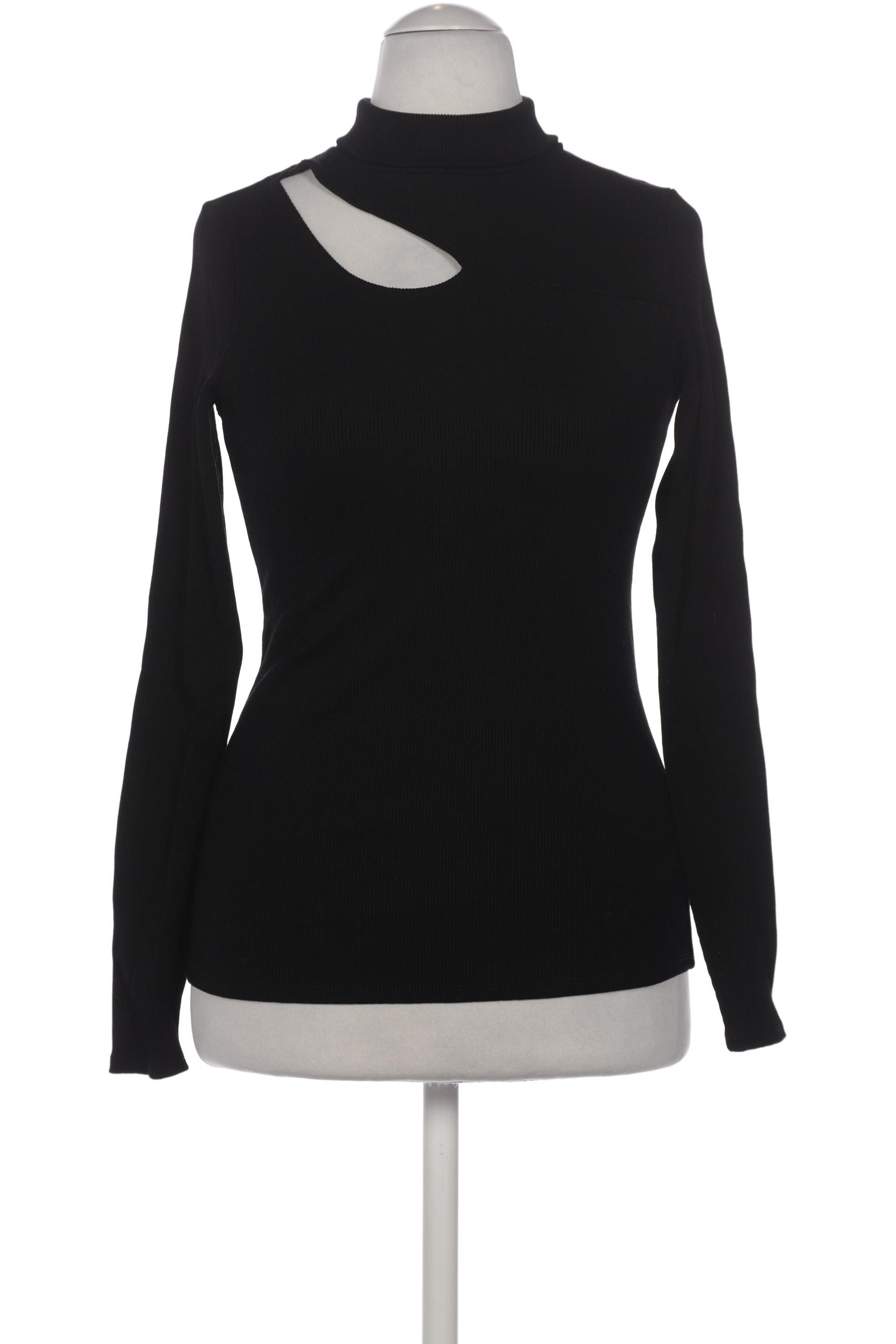 

Massimo Dutti Damen Langarmshirt, schwarz, Gr. 38