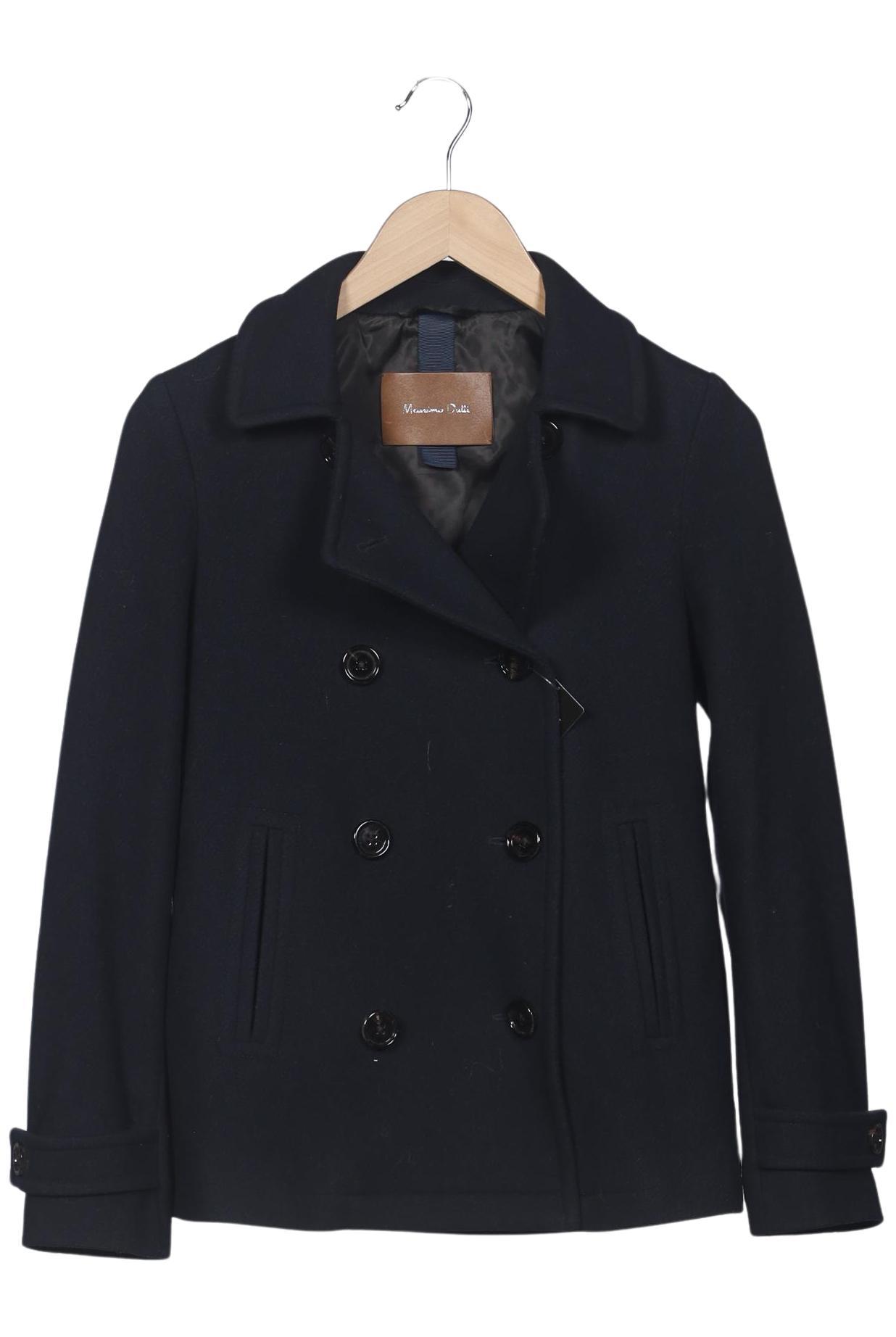 

Massimo Dutti Damen Jacke, marineblau, Gr. 34