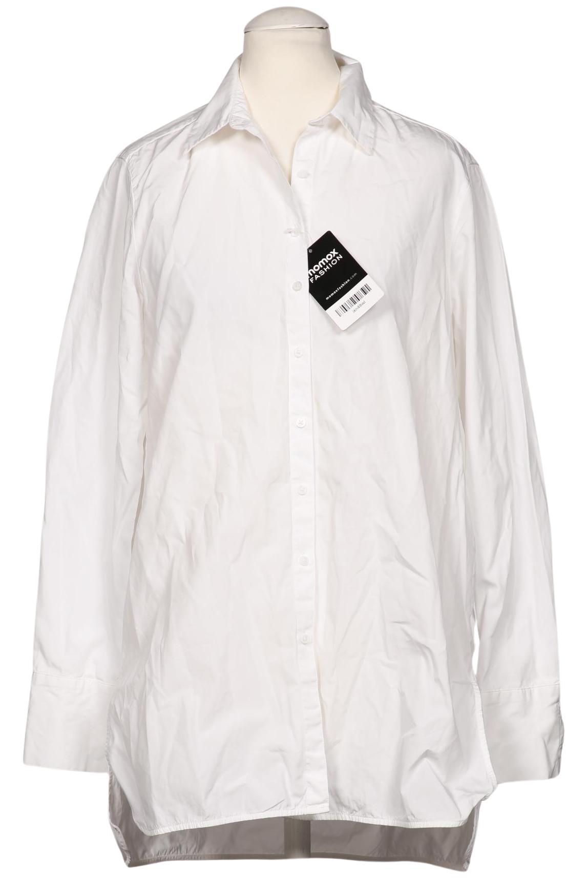 

Massimo Dutti Damen Bluse, weiß, Gr. 34