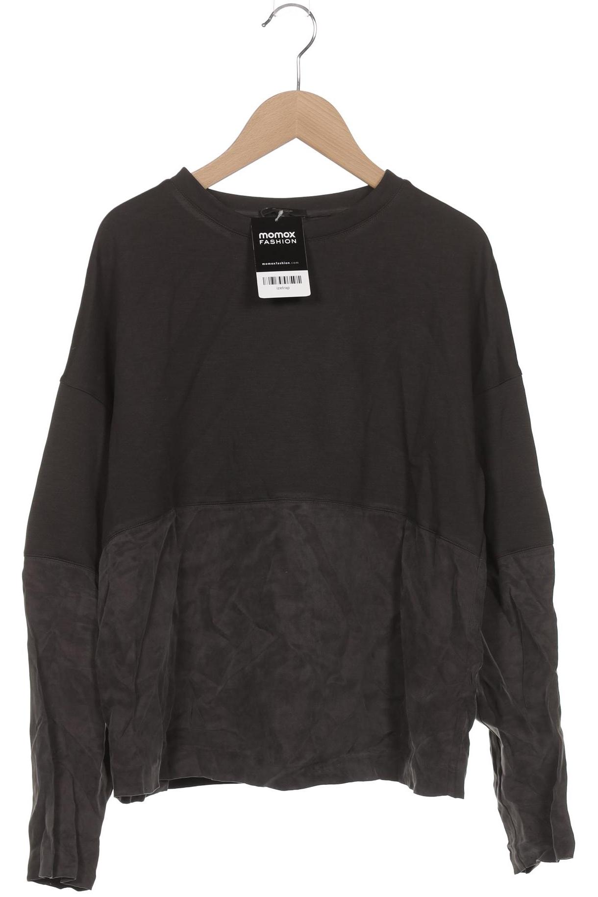 

Massimo Dutti Damen Langarmshirt, grau, Gr. 38