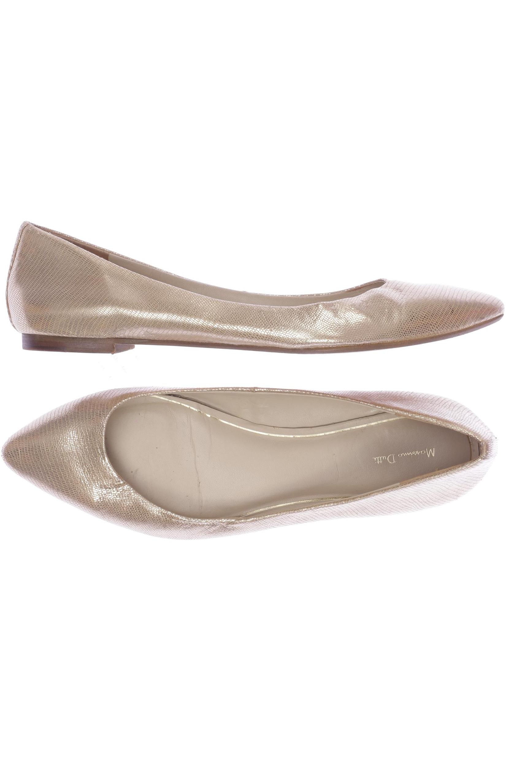 

Massimo Dutti Damen Ballerinas, beige, Gr. 39