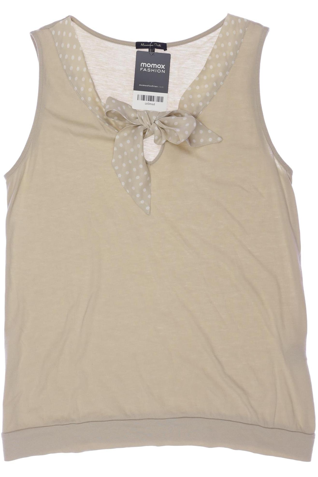 

Massimo Dutti Damen Top, beige, Gr. 38