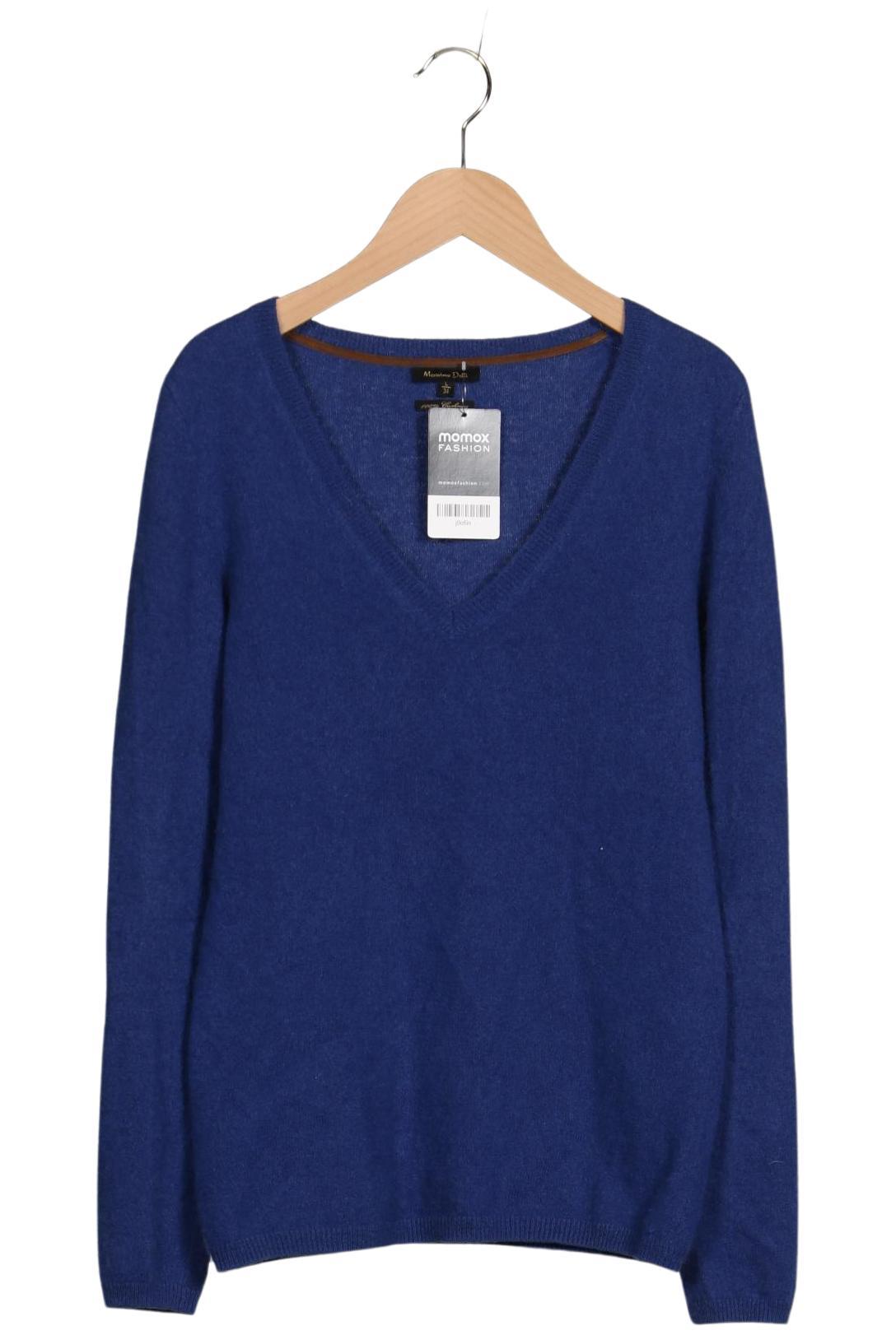

Massimo Dutti Damen Pullover, blau, Gr. 42