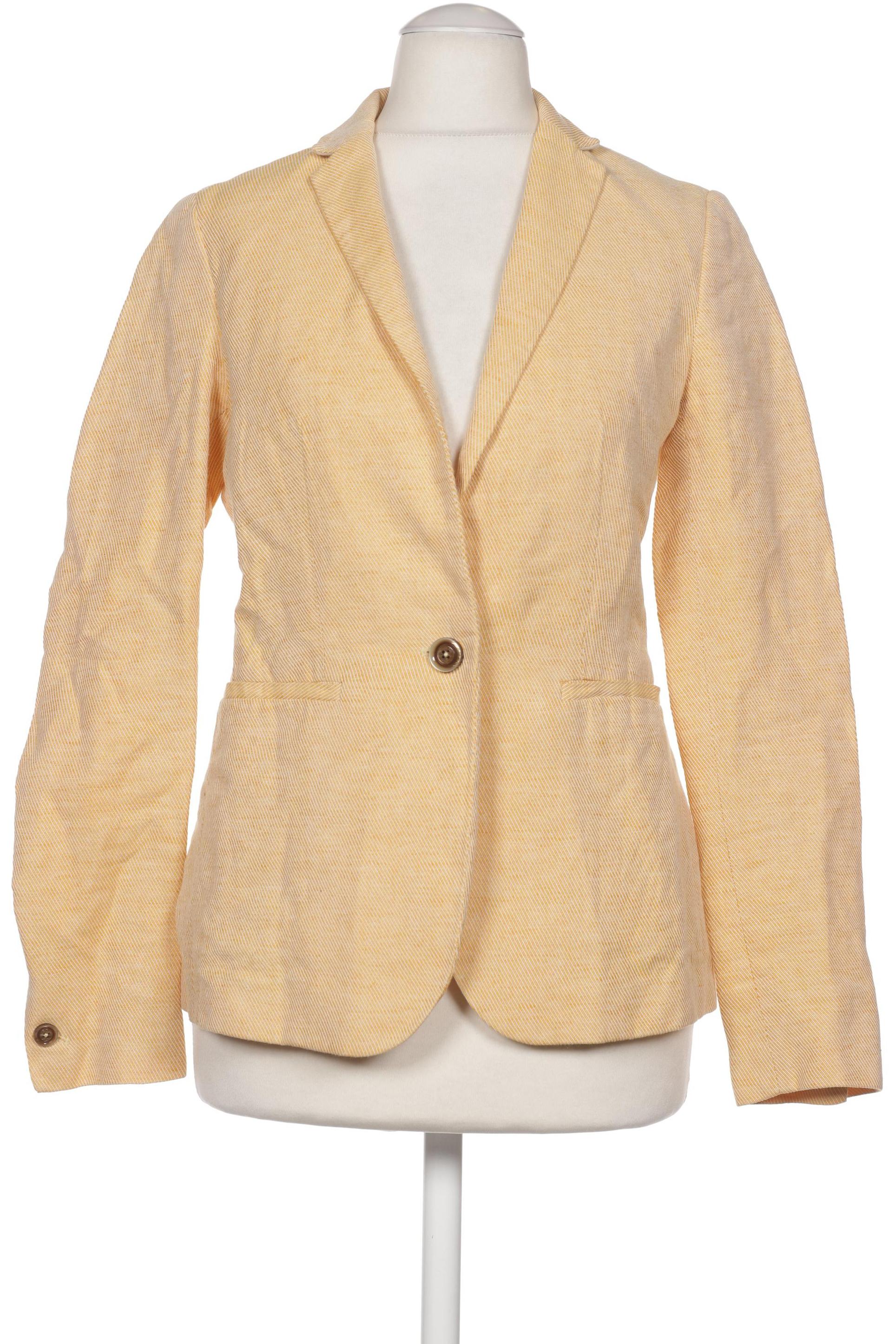 

Massimo Dutti Damen Blazer, gelb, Gr. 34