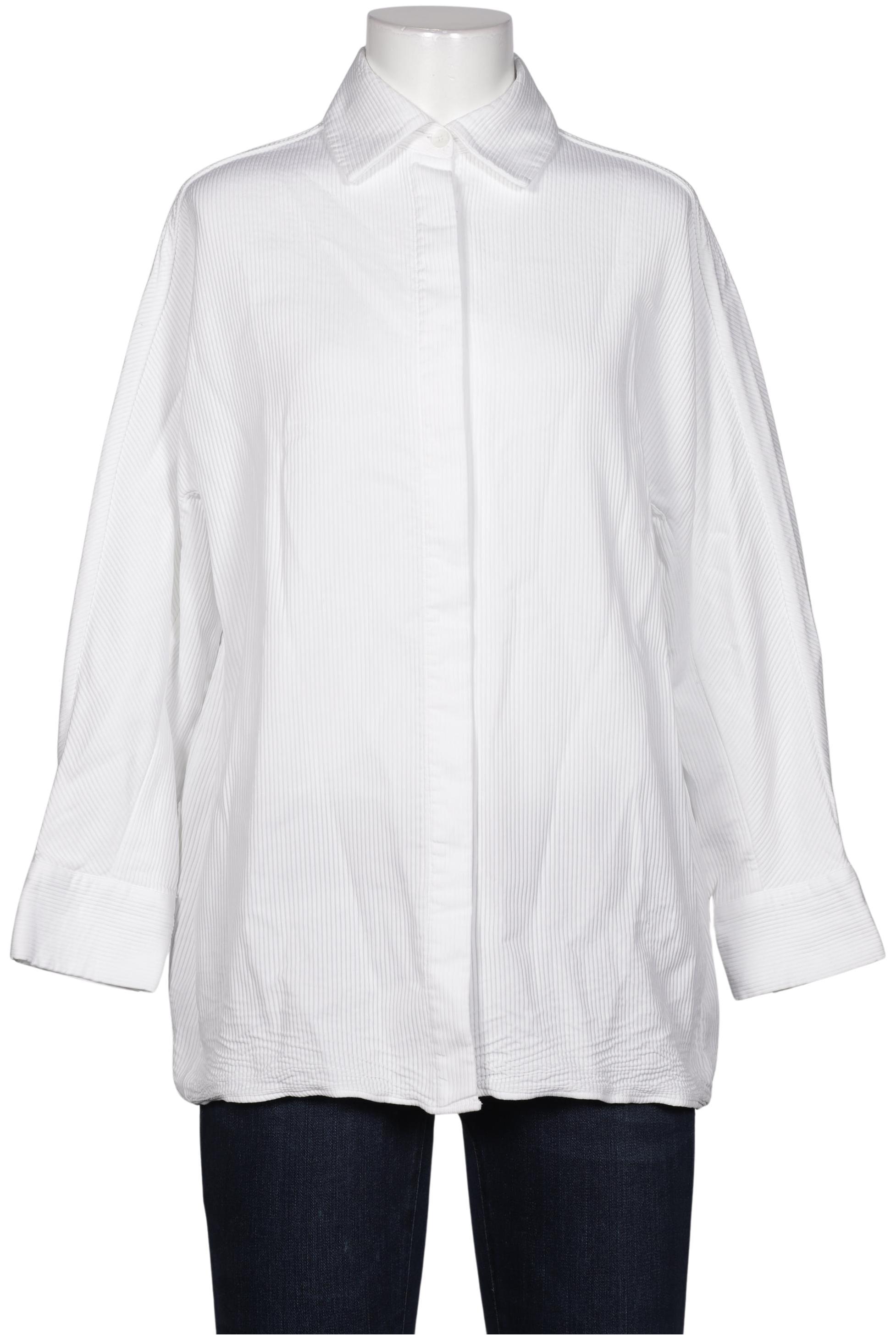 

Massimo Dutti Damen Bluse, weiß, Gr. 36