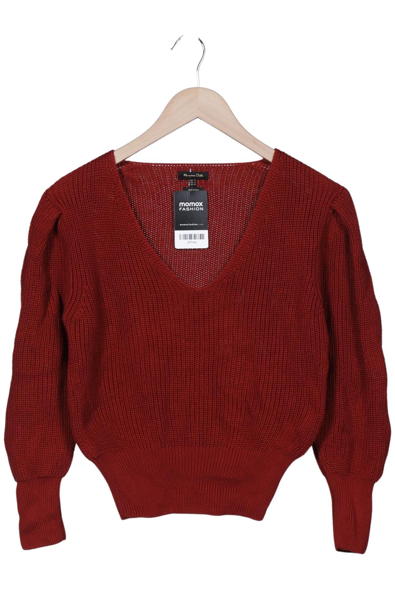 

Massimo Dutti Damen Pullover, rot, Gr. 38