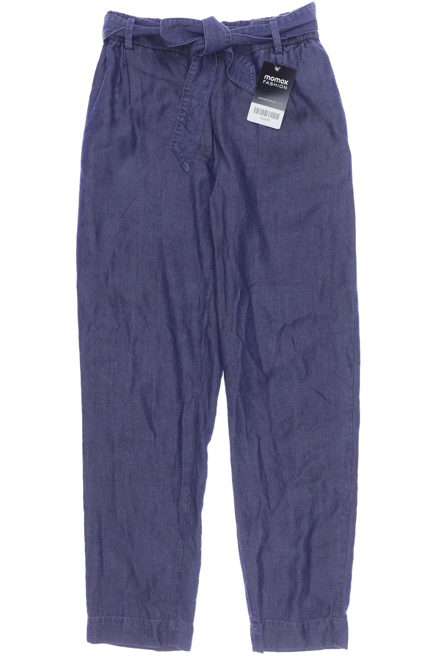 

Massimo Dutti Damen Stoffhose, blau, Gr. 34