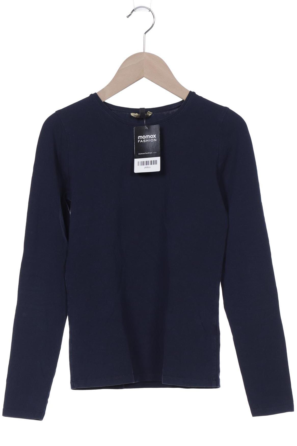 

Massimo Dutti Damen Langarmshirt, marineblau, Gr. 34