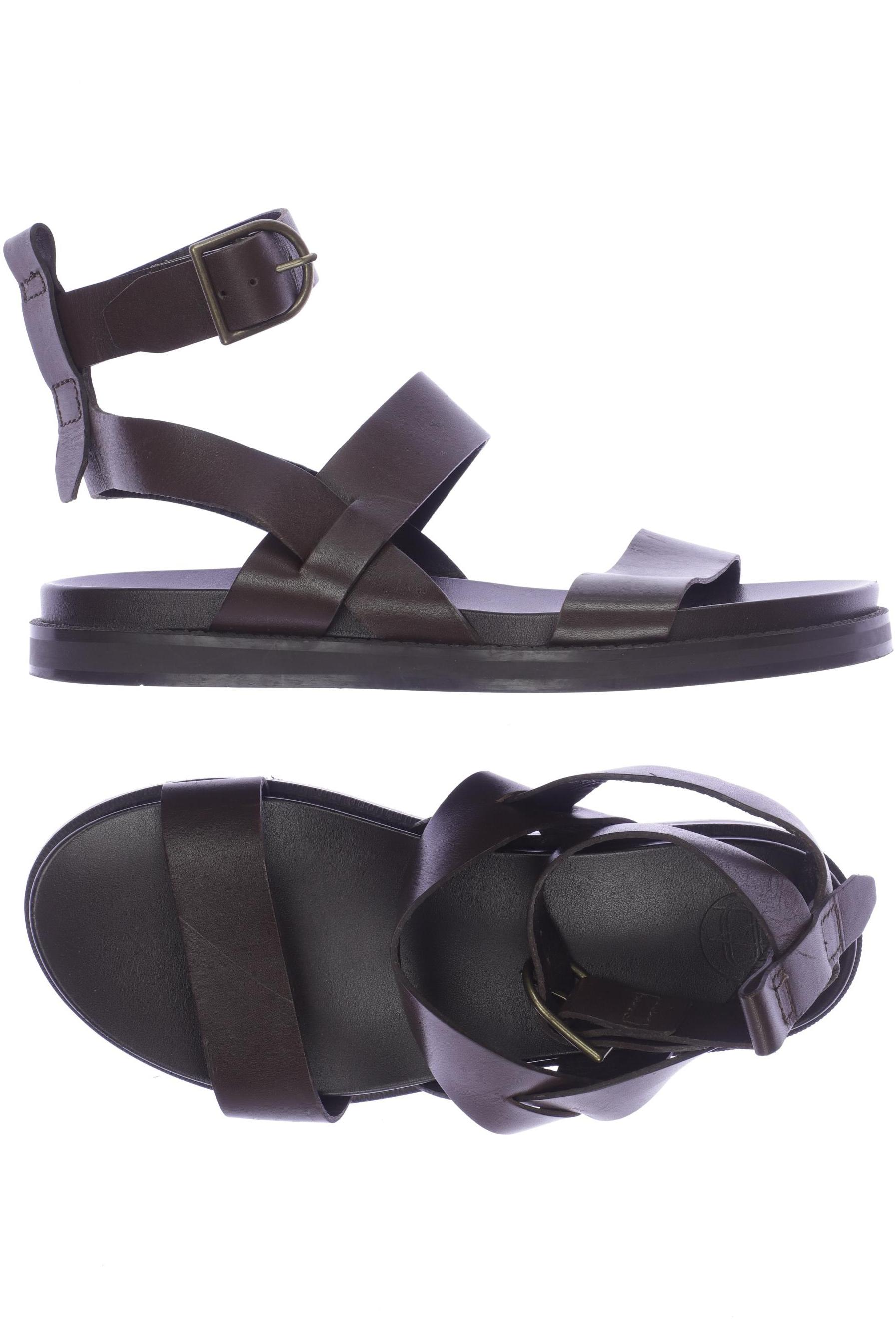 

Massimo Dutti Damen Sandale, braun