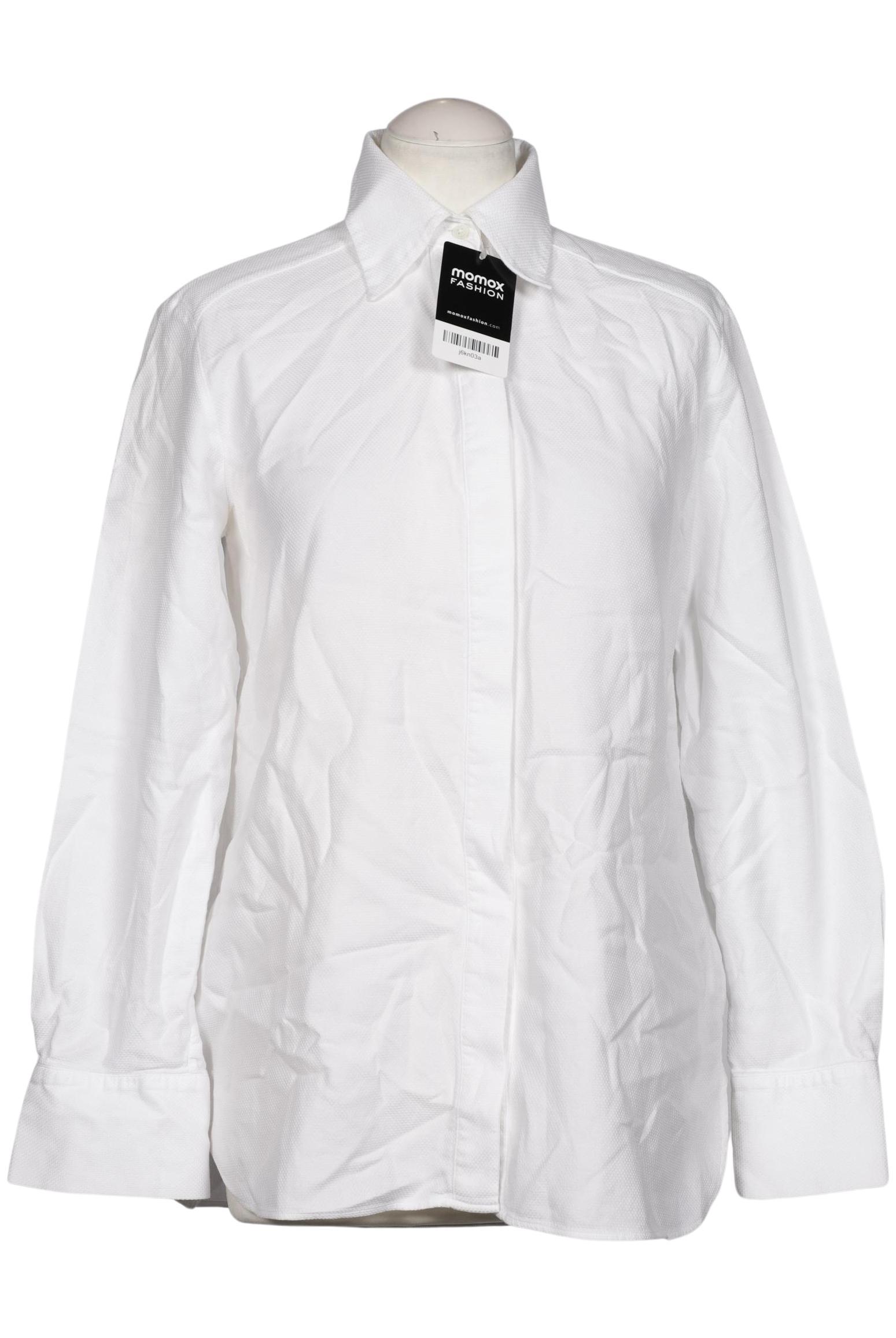 

Massimo Dutti Damen Bluse, weiß, Gr. 36