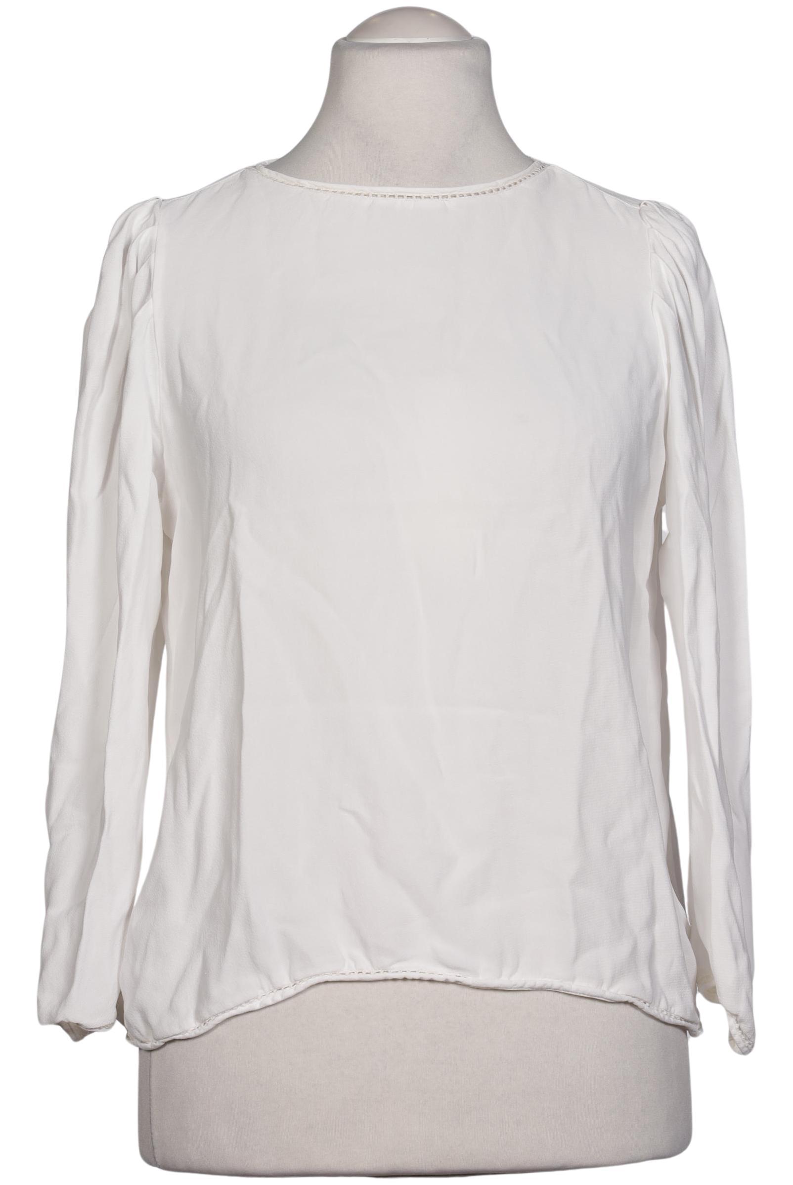 

Massimo Dutti Damen Bluse, weiß, Gr. 42
