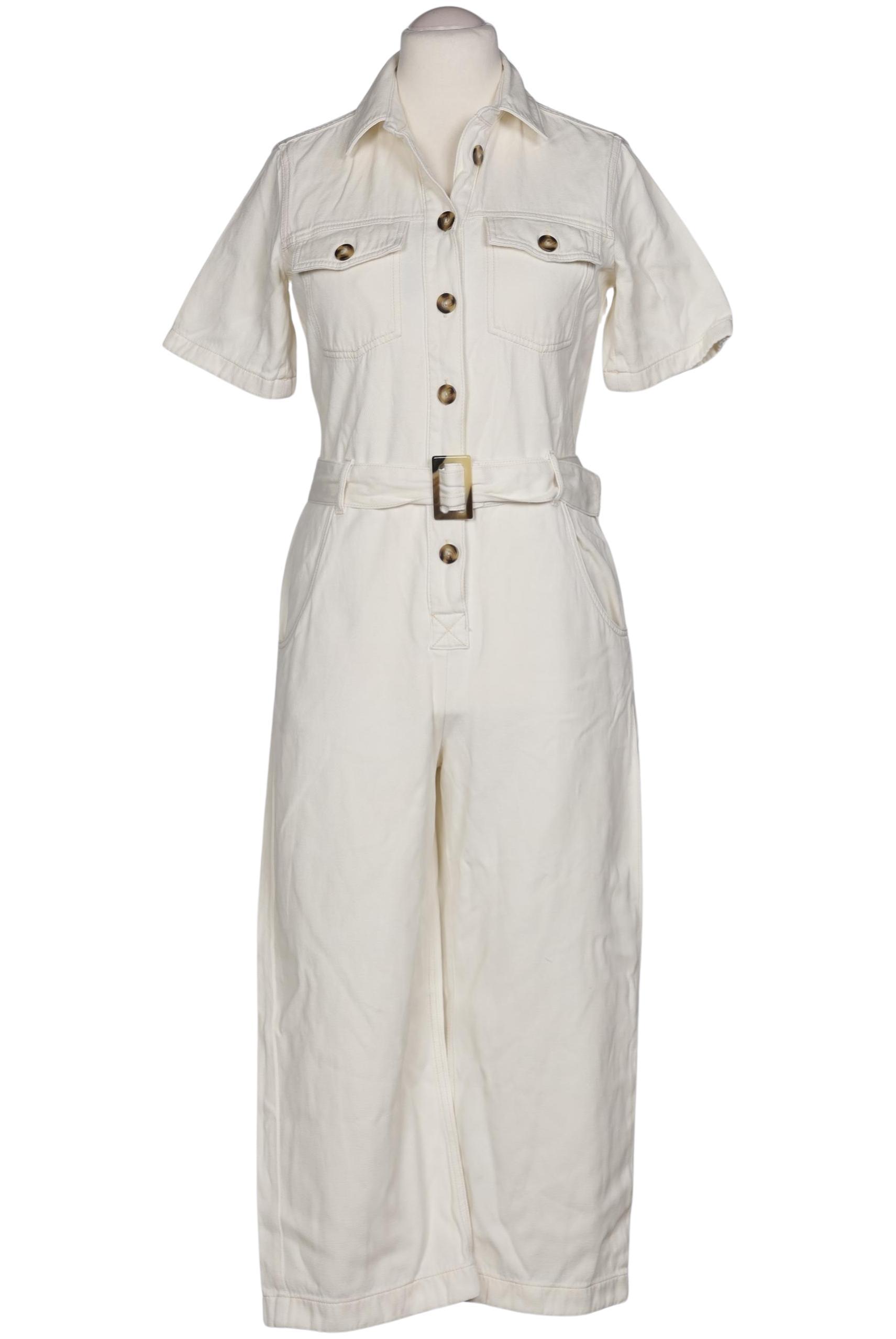 

Massimo Dutti Damen Jumpsuit/Overall, cremeweiß, Gr. 42