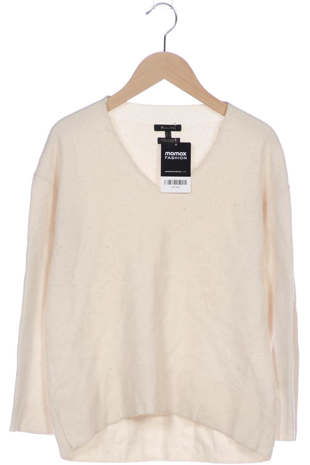 

Massimo Dutti Damen Pullover, cremeweiß, Gr. 36