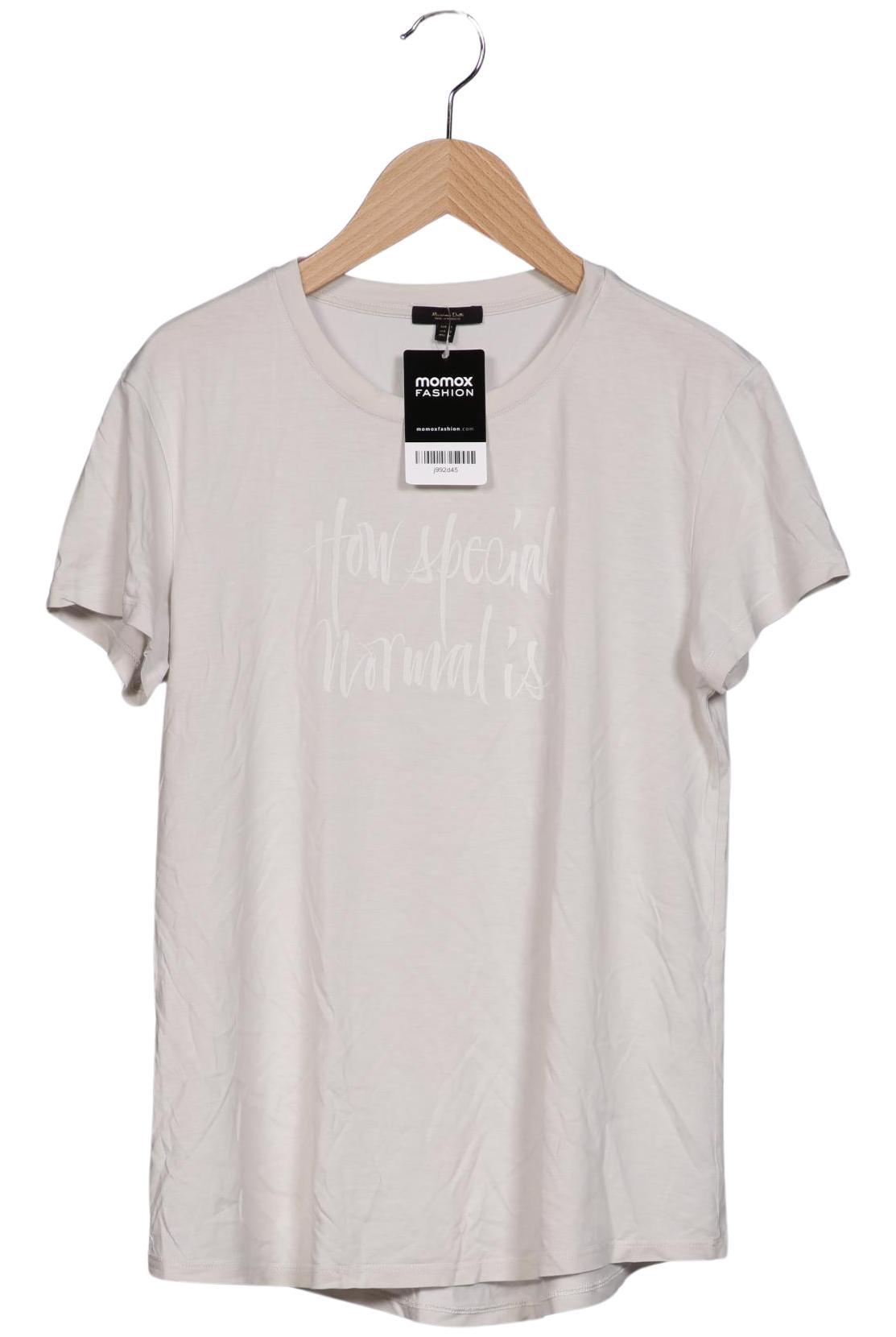 

Massimo Dutti Damen T-Shirt, cremeweiß, Gr. 36