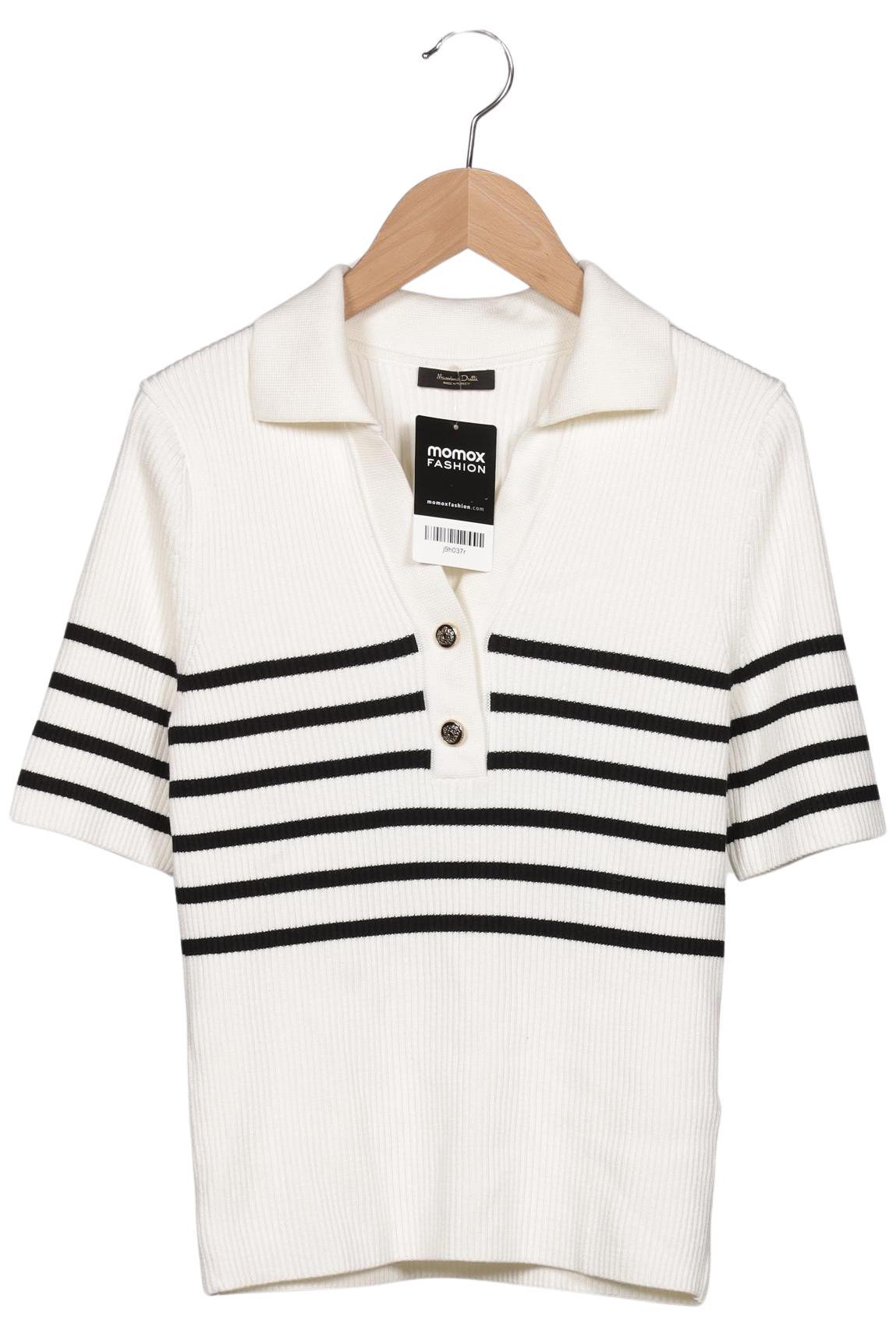 

Massimo Dutti Damen Pullover, weiß, Gr. 36