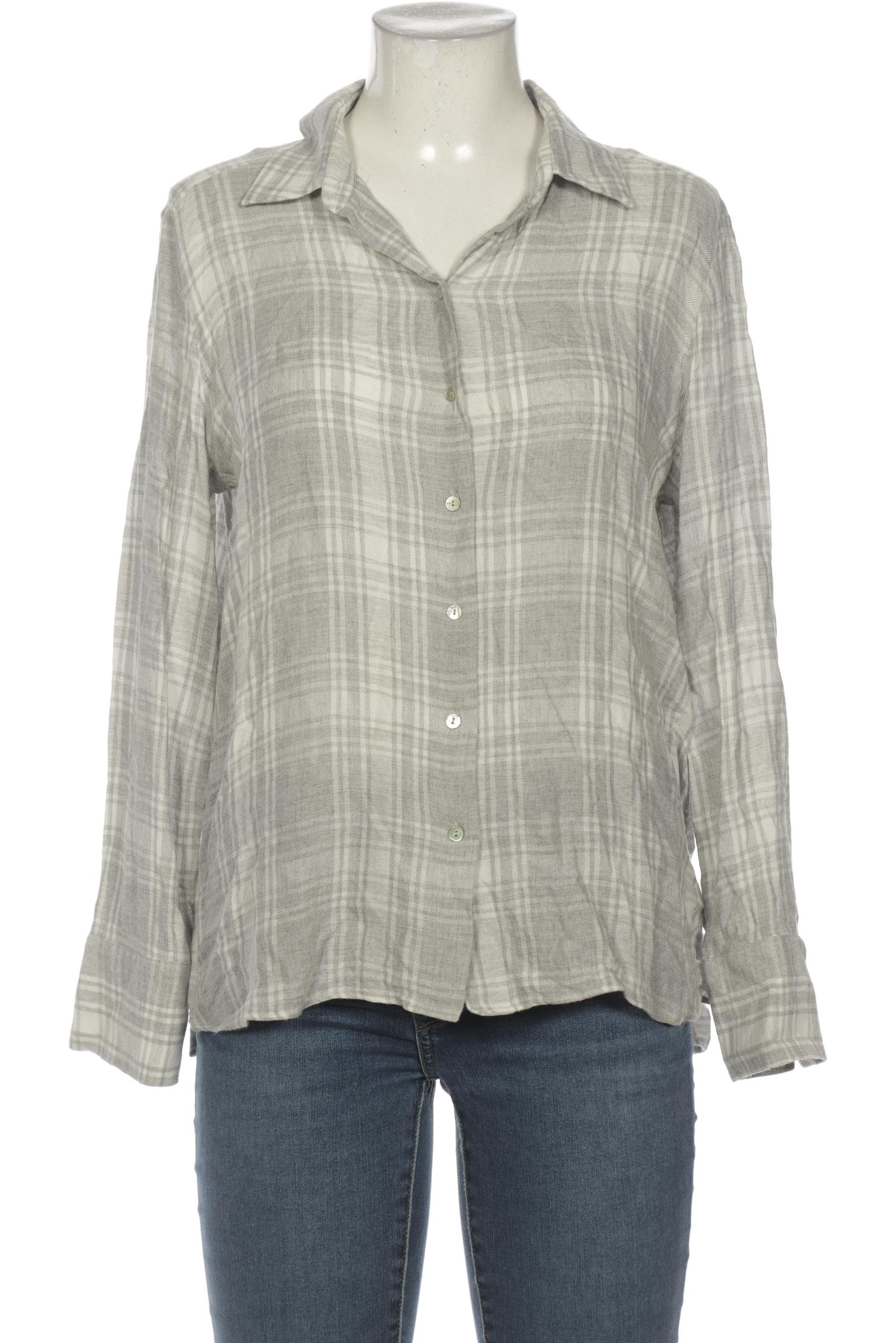 

Massimo Dutti Damen Bluse, grau, Gr. 40