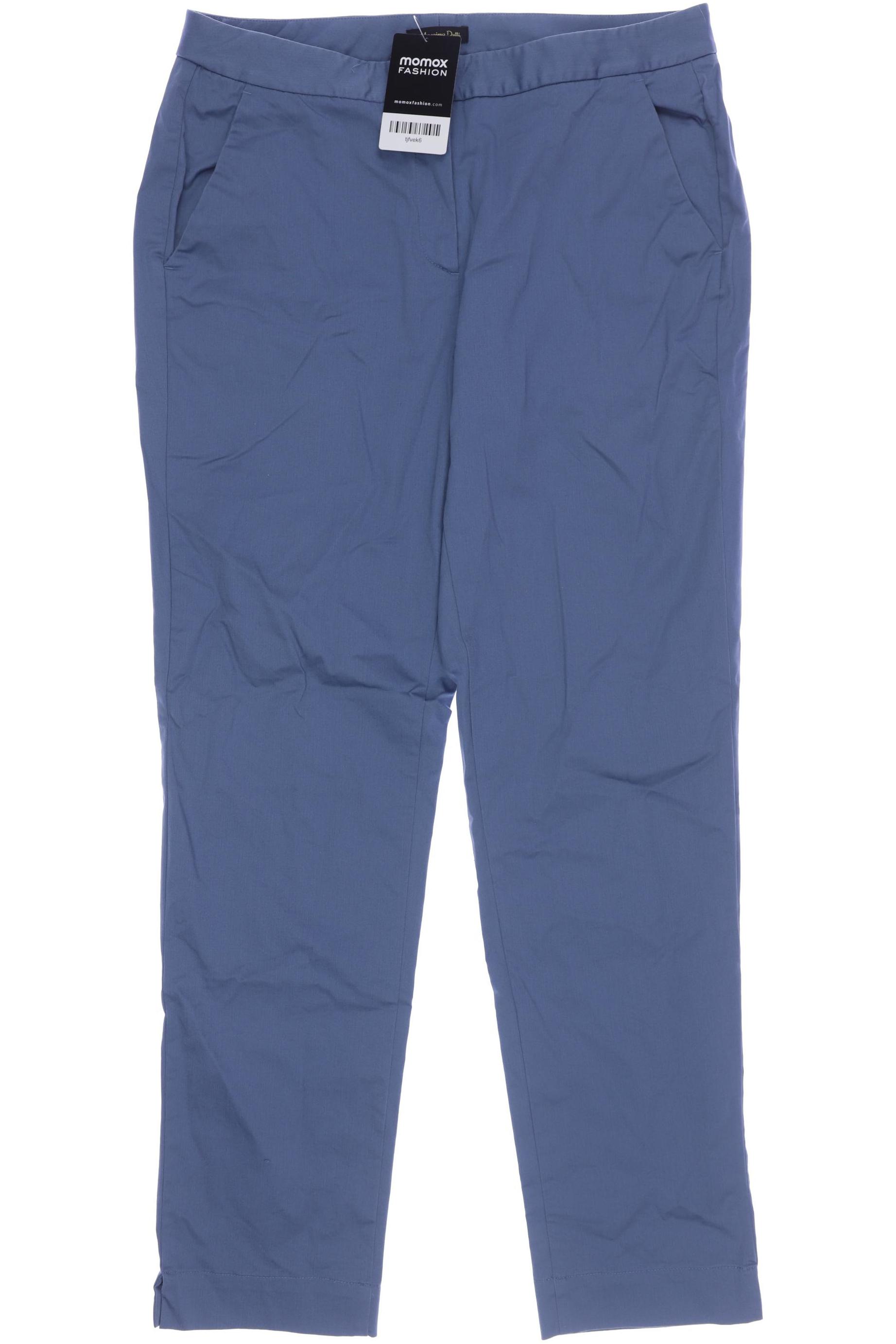 

Massimo Dutti Damen Stoffhose, blau, Gr. 38