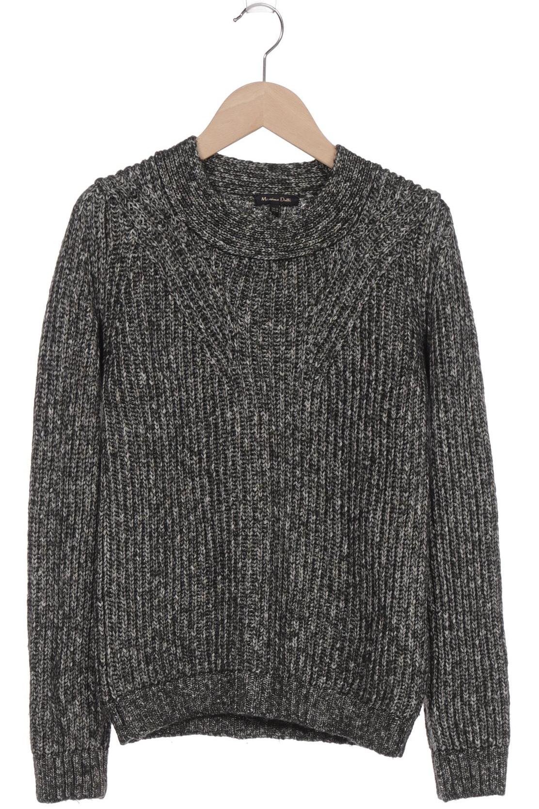 

Massimo Dutti Damen Pullover, grün, Gr. 34