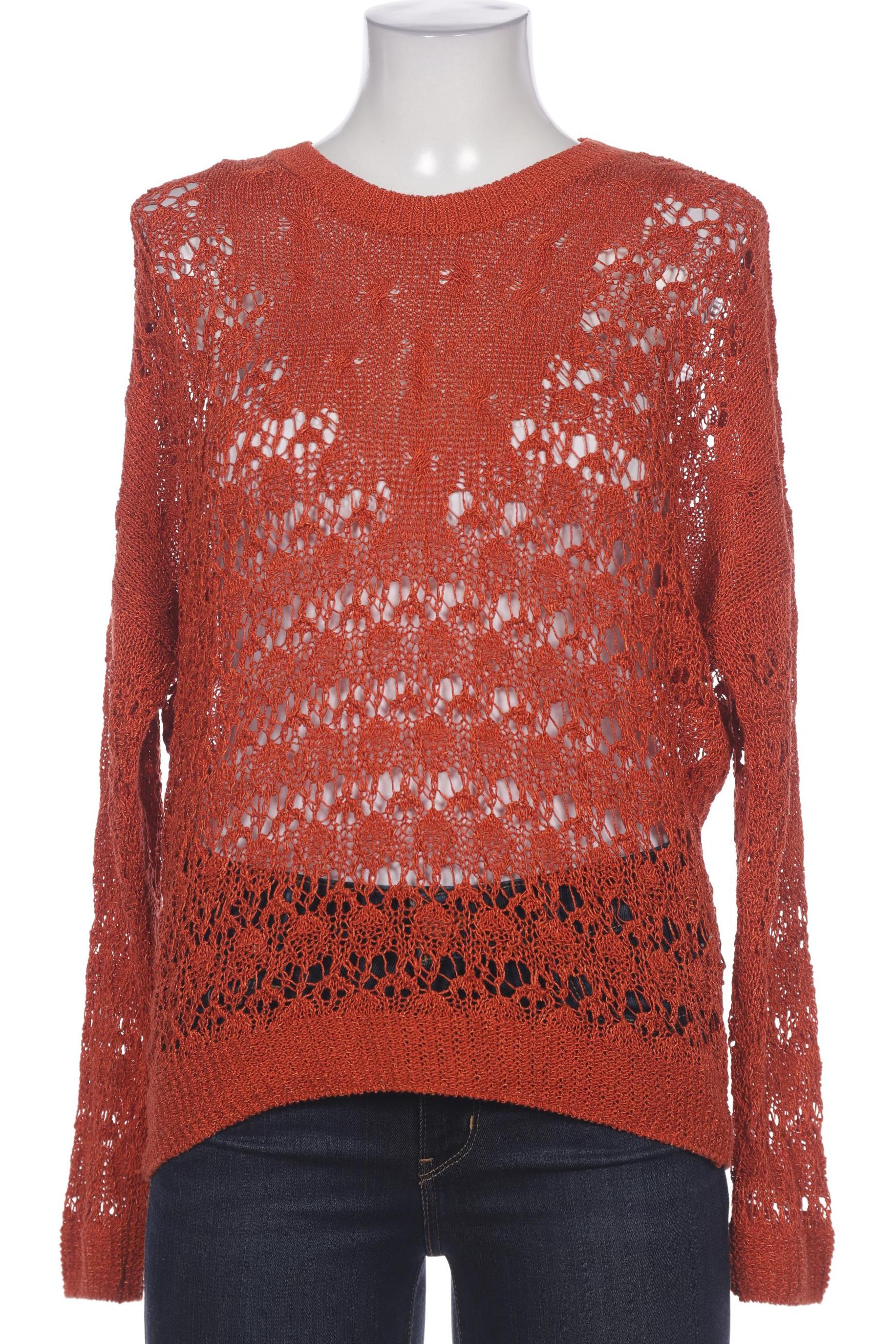 

Massimo Dutti Damen Pullover, orange, Gr. 38