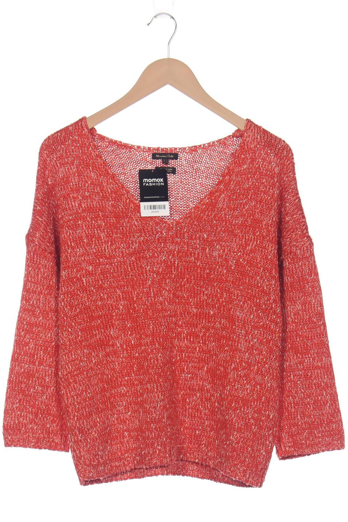 

Massimo Dutti Damen Pullover, rot, Gr. 38