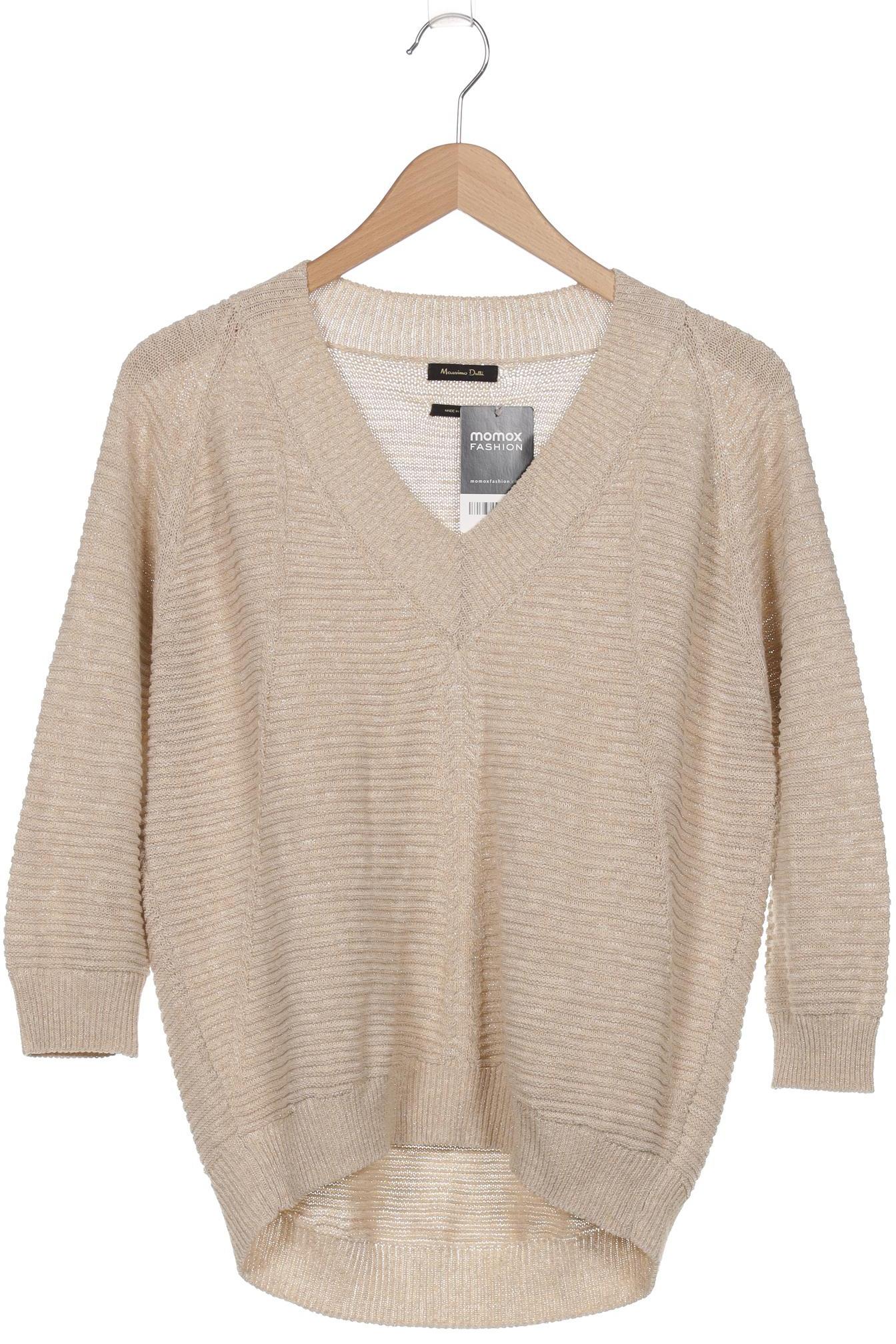 

Massimo Dutti Damen Pullover, beige, Gr. 42