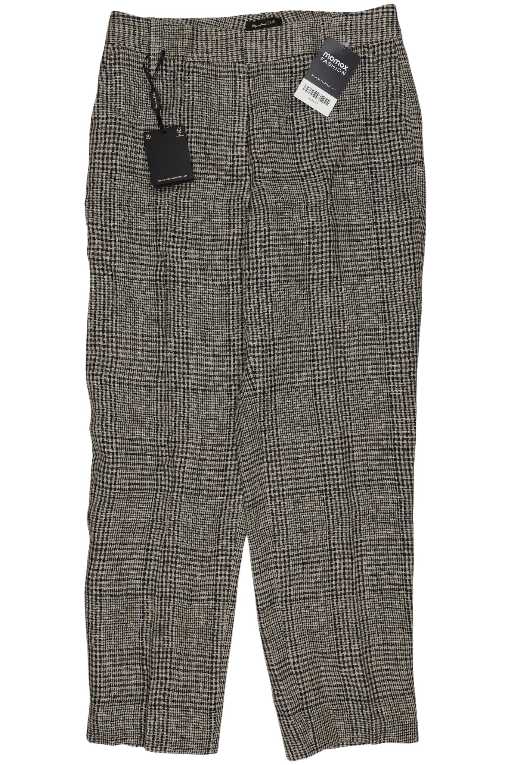 

Massimo Dutti Damen Stoffhose, beige, Gr. 34