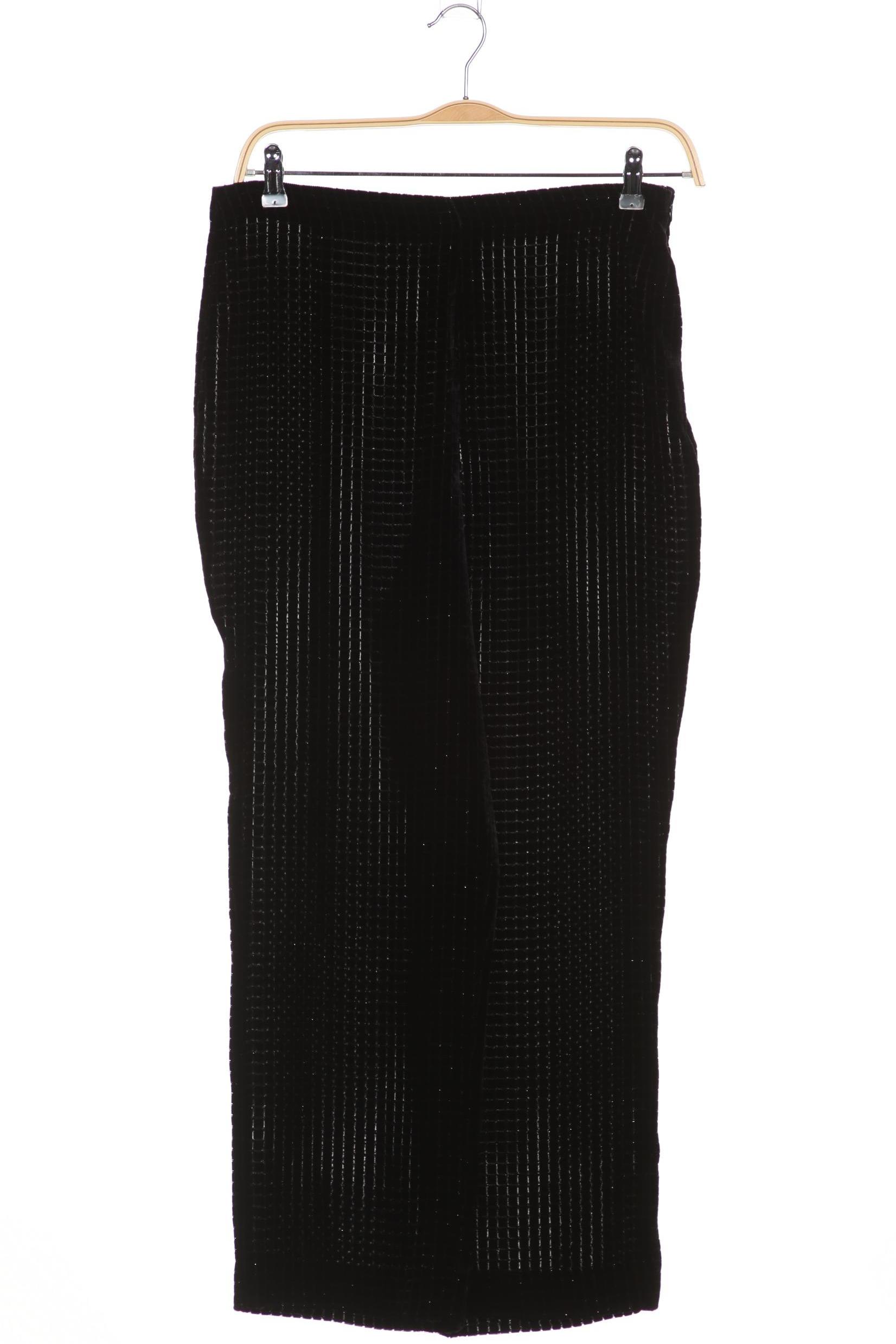 

Massimo Dutti Damen Stoffhose, schwarz, Gr. 42