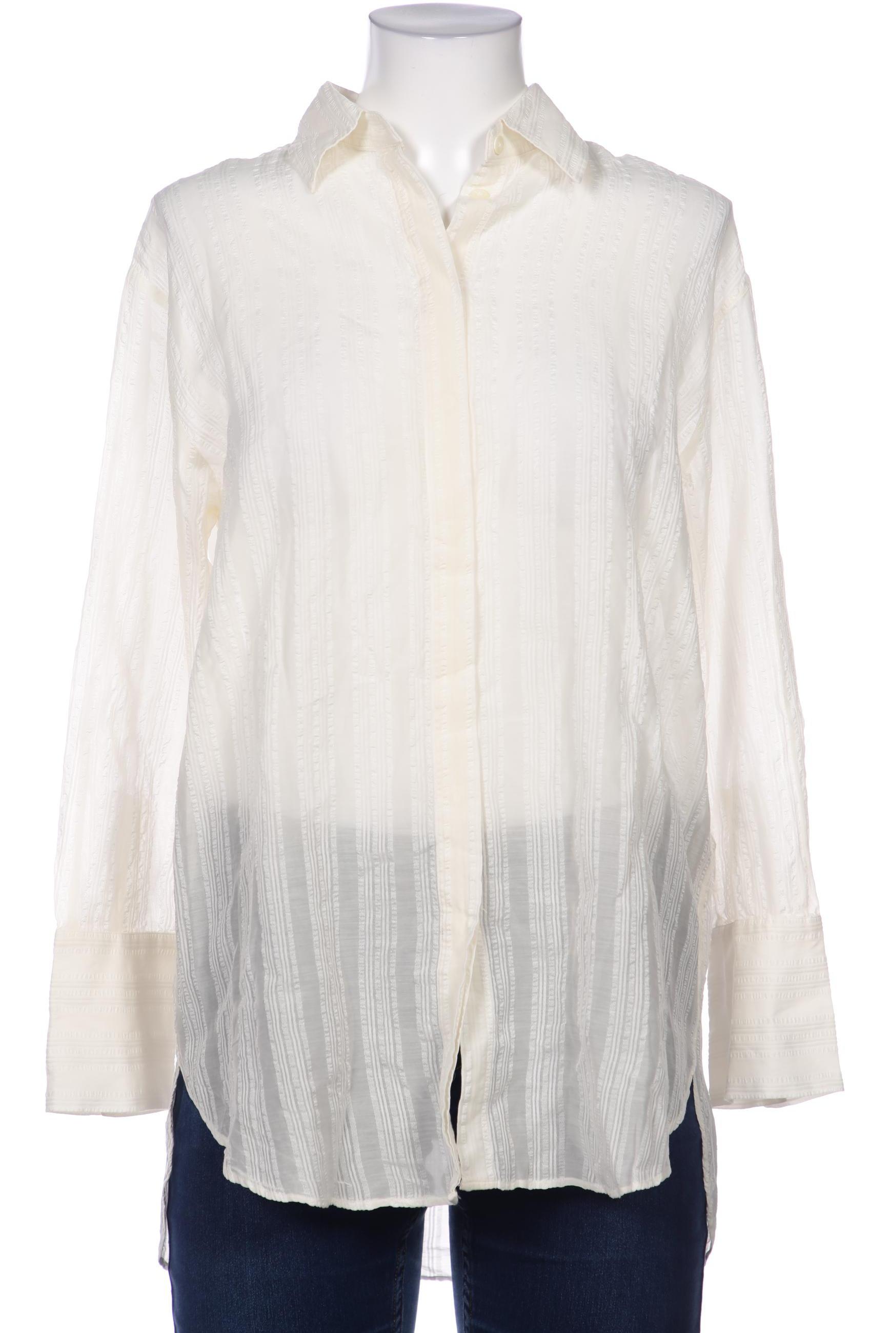 

Massimo Dutti Damen Bluse, cremeweiß