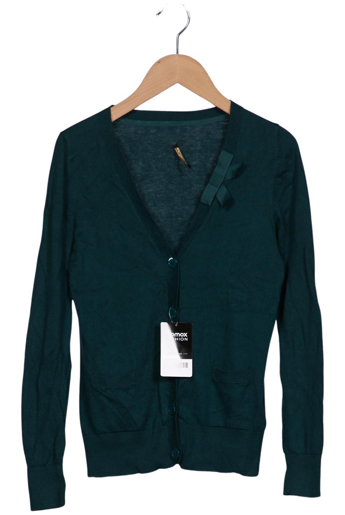 

Massimo Dutti Damen Strickjacke, grün, Gr. 36