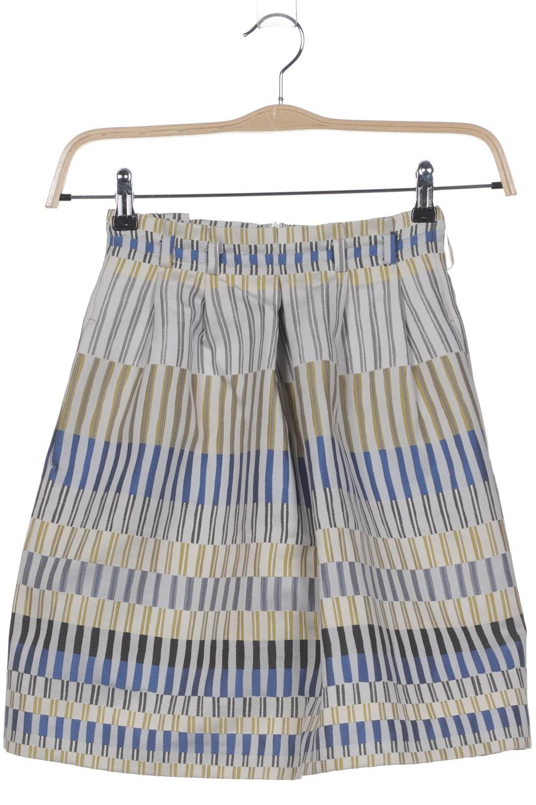 

Massimo Dutti Damen Rock, grau, Gr. 34