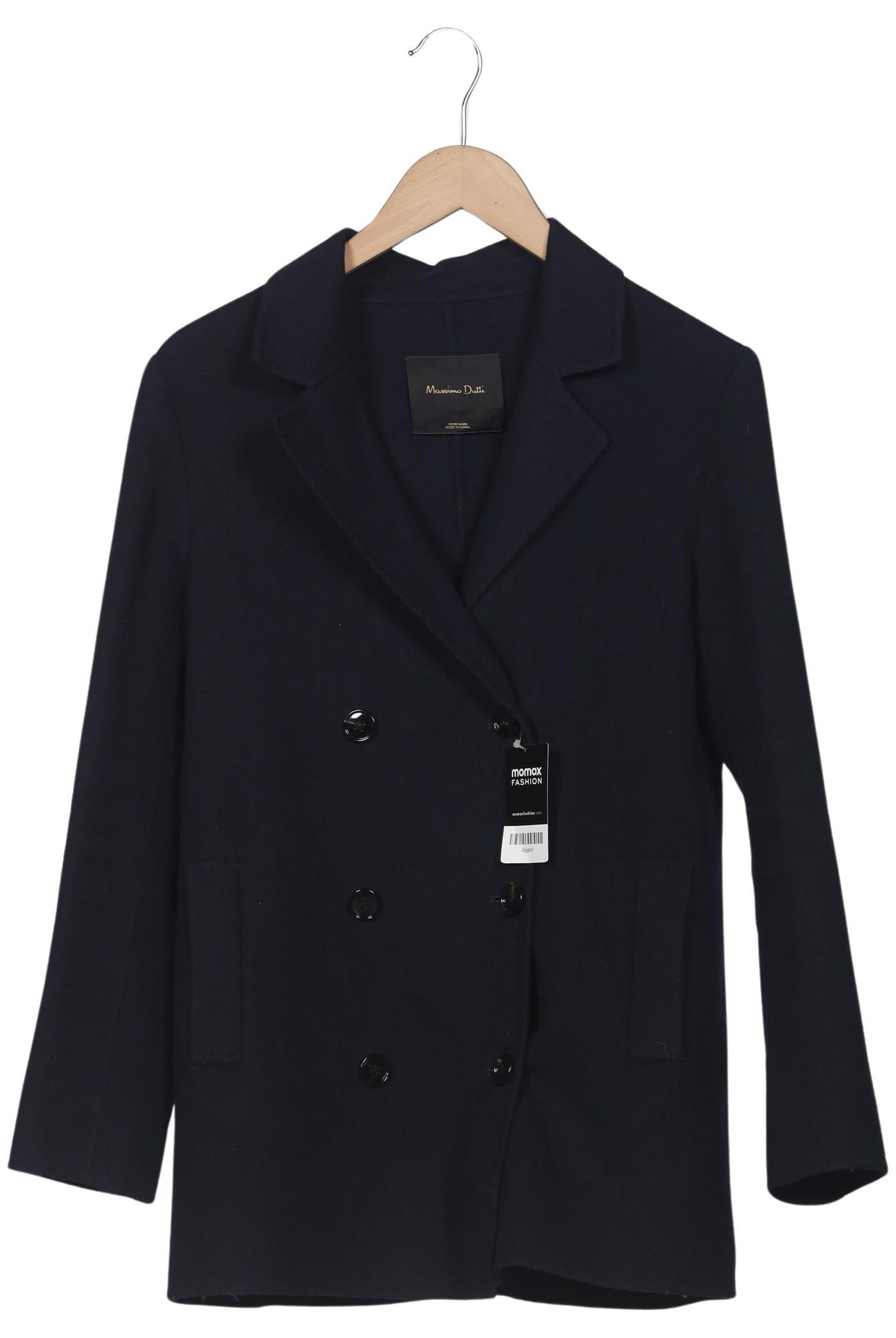 

Massimo Dutti Damen Jacke, marineblau, Gr. 40