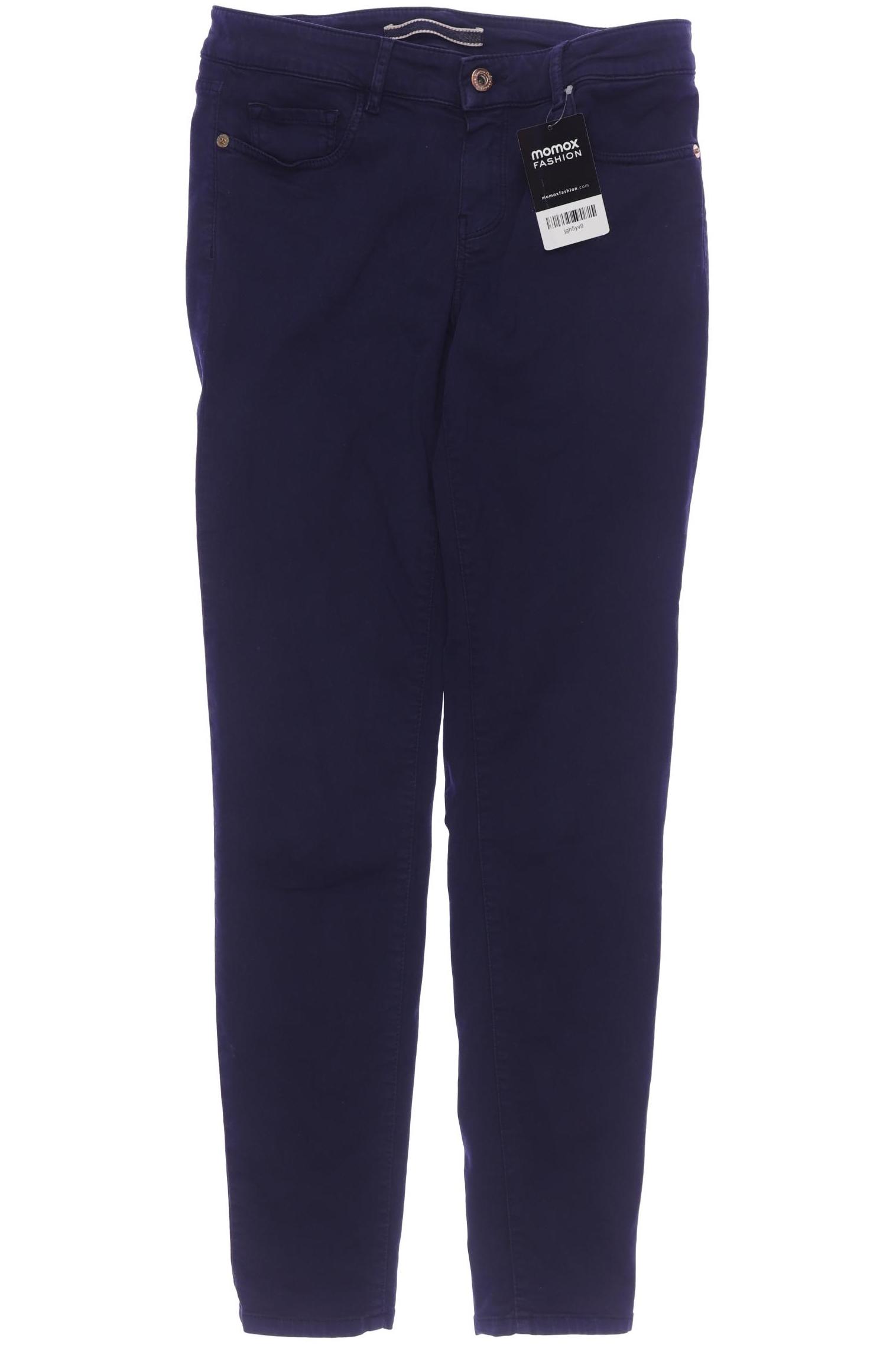 

Massimo Dutti Damen Stoffhose, marineblau, Gr. 38