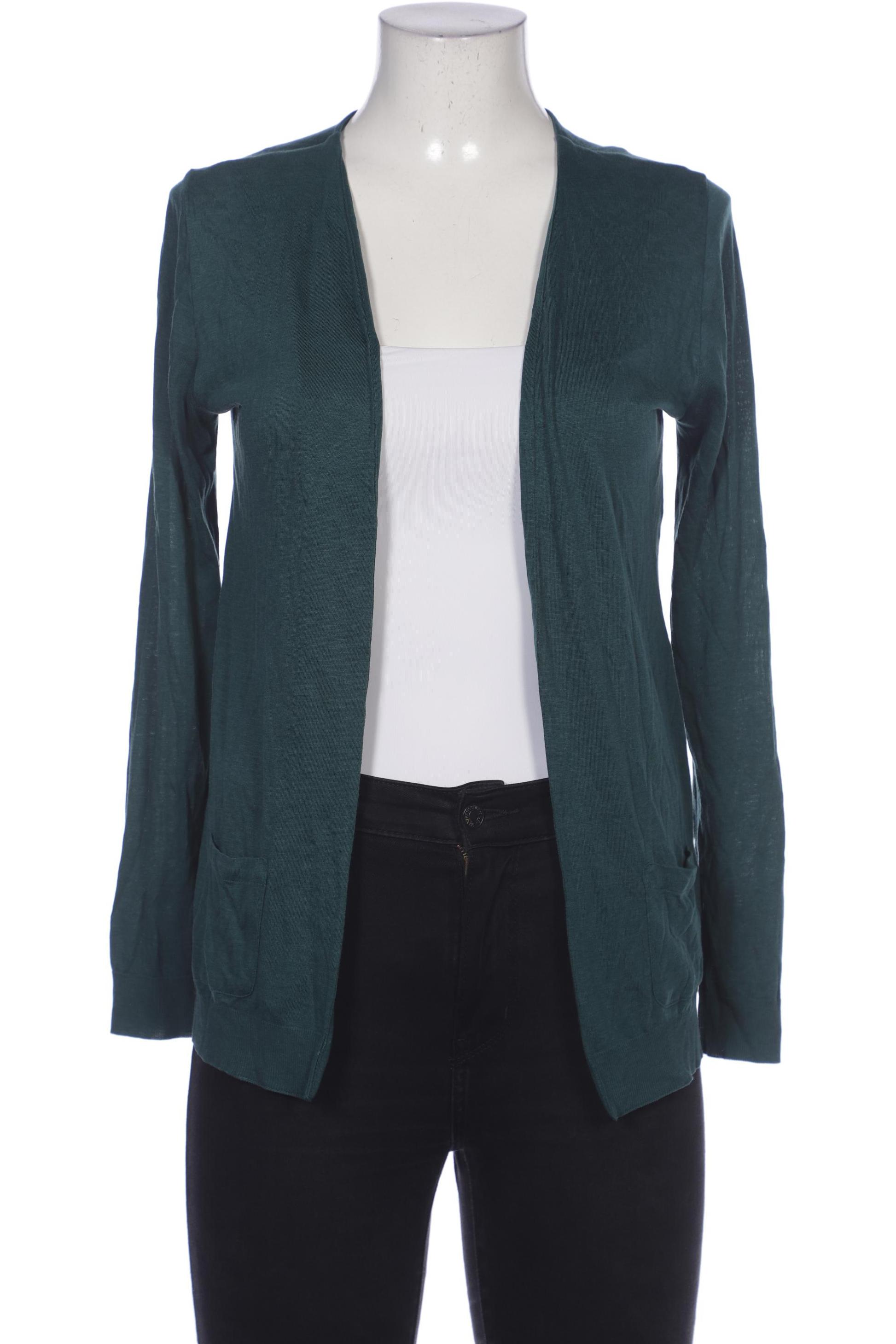 

Massimo Dutti Damen Strickjacke, grün, Gr. 38