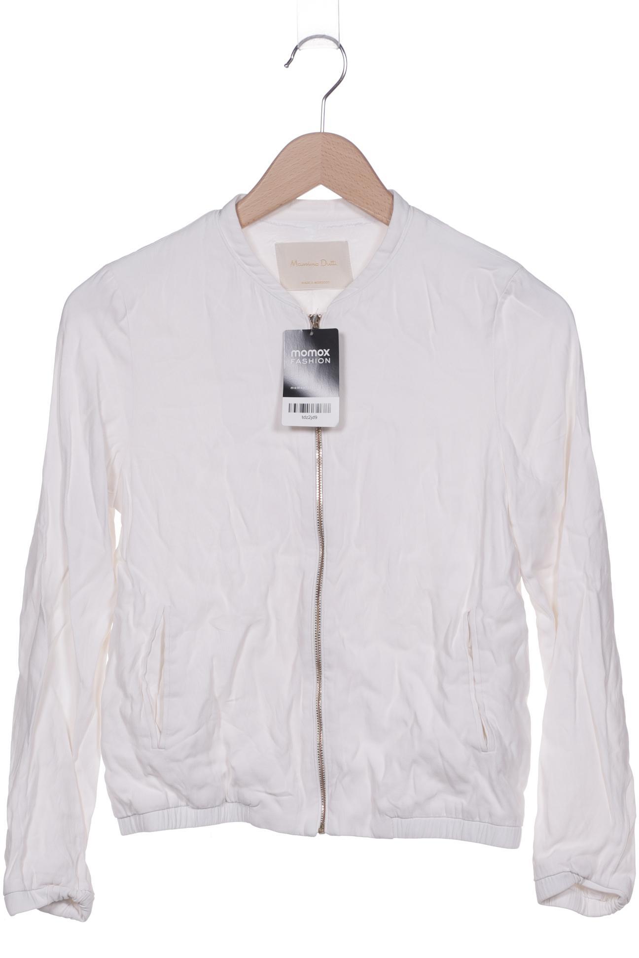 

Massimo Dutti Damen Jacke, weiß, Gr. 38