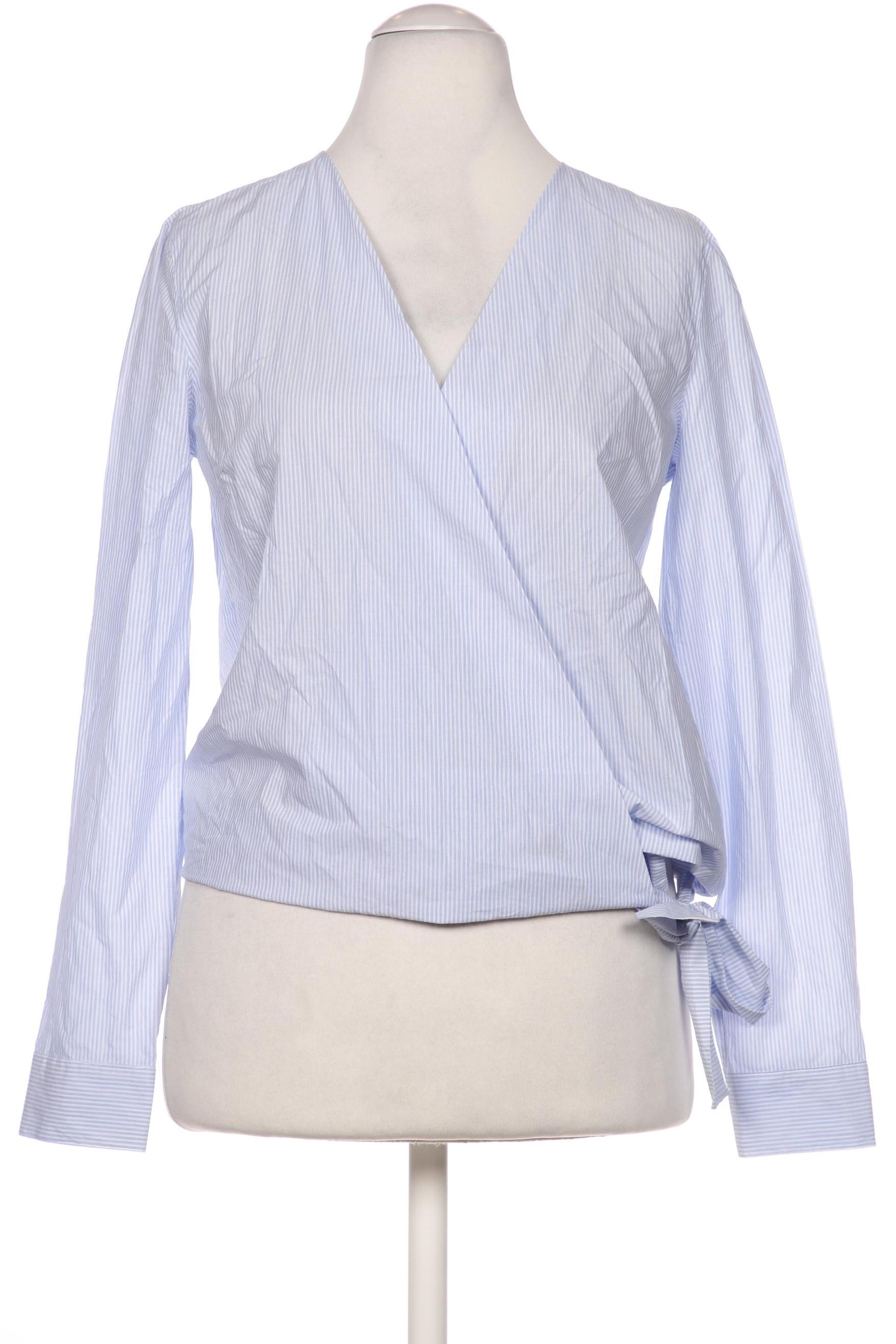 

Massimo Dutti Damen Bluse, hellblau, Gr. 38