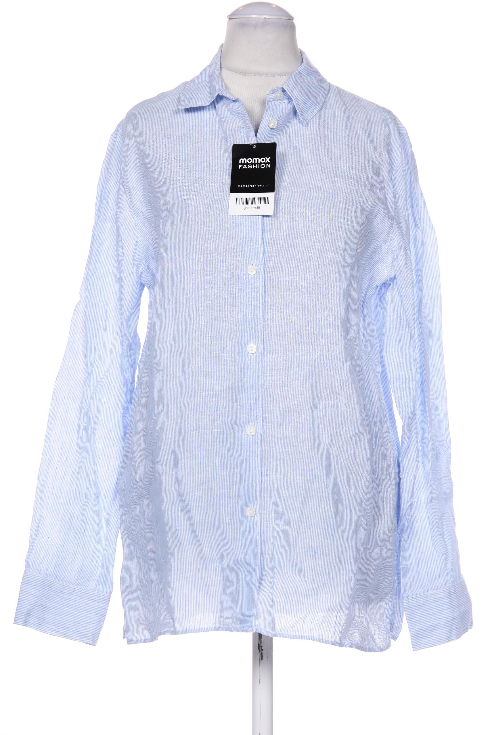 

Massimo Dutti Damen Bluse, hellblau, Gr. 34
